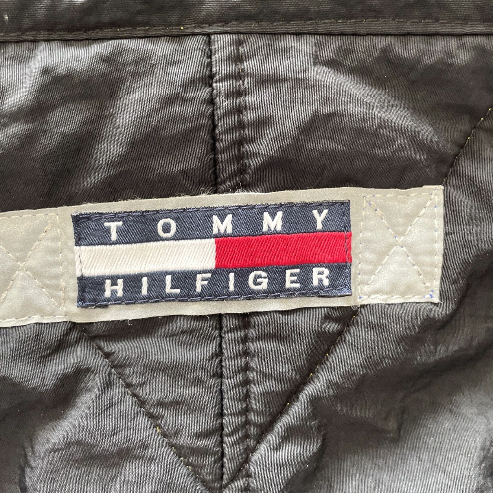 Tommy Hilfiger VINTAGE Tommy Hilfiger Parka Jacket Mens XL Blue Fleece Pile Zip Stand-Up Collar 80s 90s Retro Hip Hop Designer Casual Travel Workwear casual Size US XL / EU 56 / 4 - 6 Thumbnail