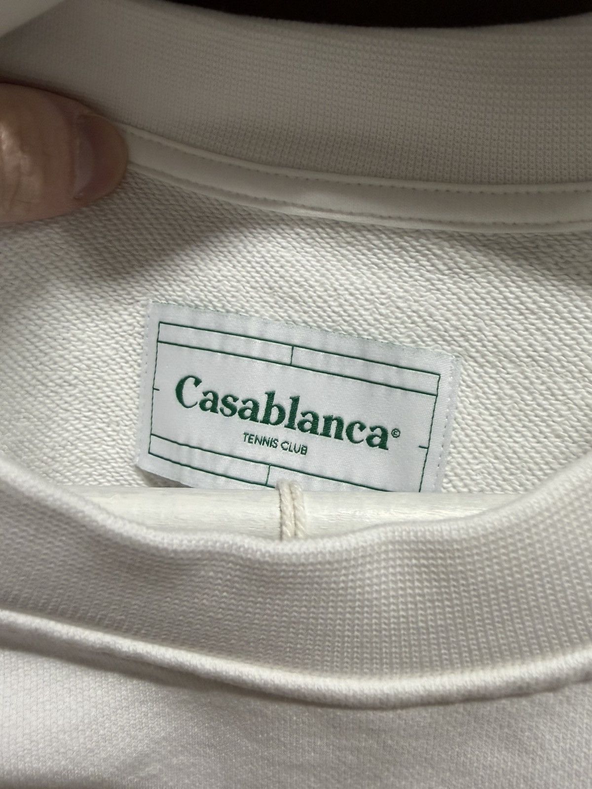 Casablanca Casablanca Tennis Club Icon Sweatshirt Size US L / EU 52-54 / 3 - 3 Thumbnail