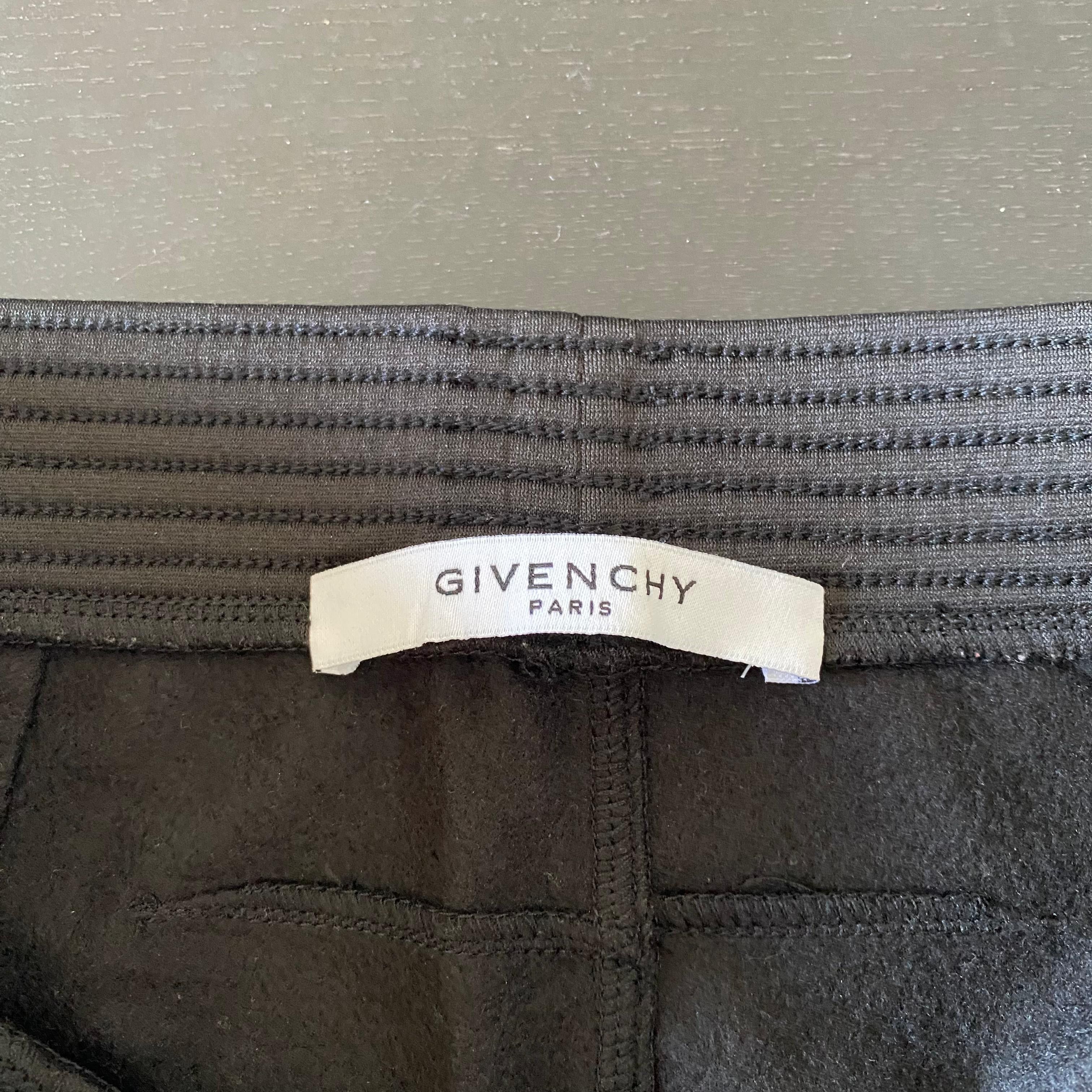 Givenchy Black Embroidered Star Snap Button Track Pants Size US 36 / EU 52 - 8 Thumbnail