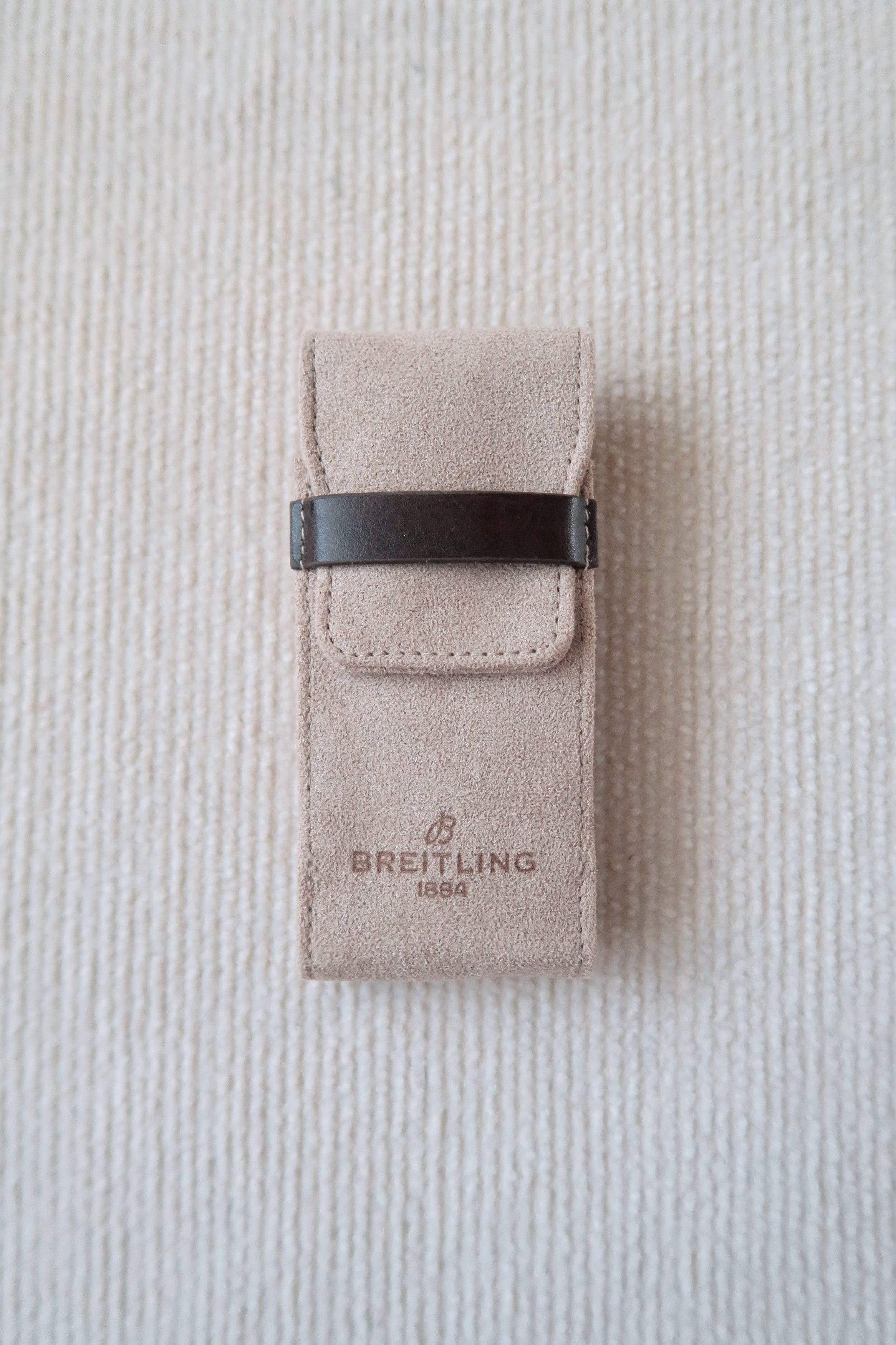Breitling Breitling Suede Watch Pouch Holder Case Size ONE SIZE - 2 Thumbnail