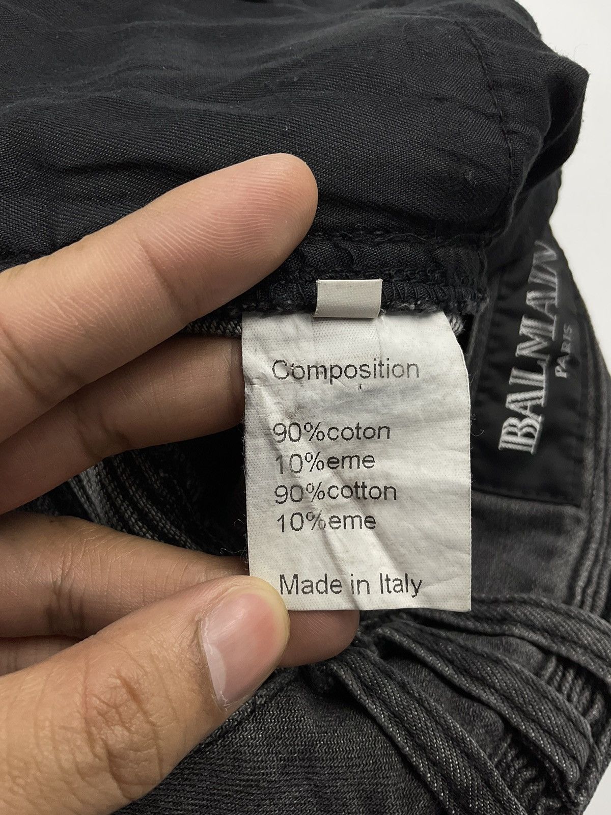 Balmain Balmain Distressed Biker Jeans Size US 32 / EU 48 - 10 Thumbnail