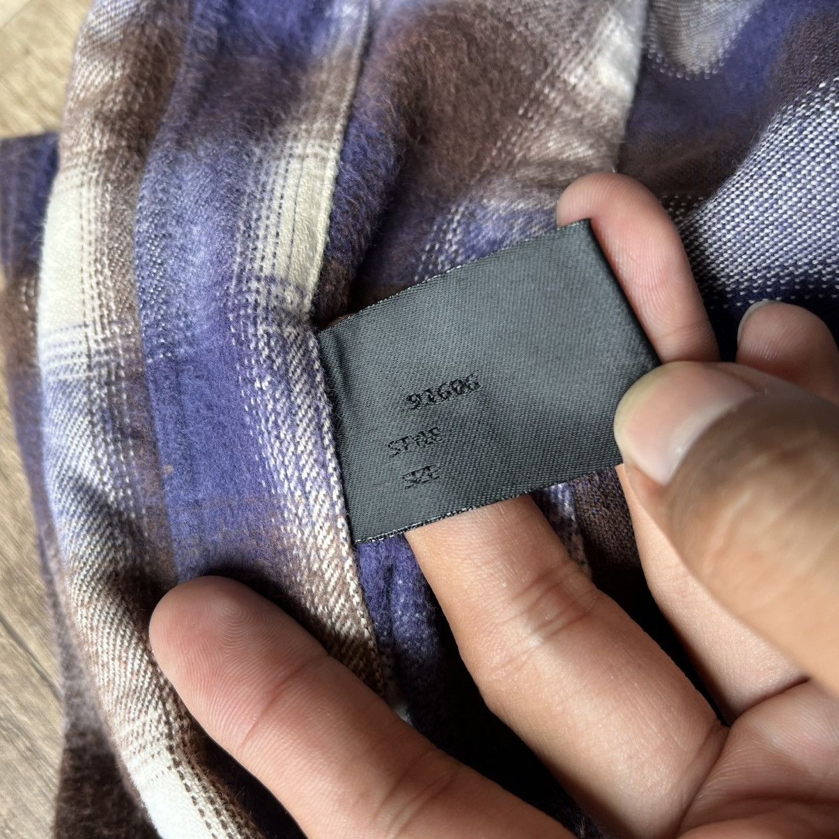 If Six Was Nine × Japanese Brand × N.Hoolywood N.Hollywood Shirt Flanel Size US M / EU 48-50 / 2 - 4 Thumbnail