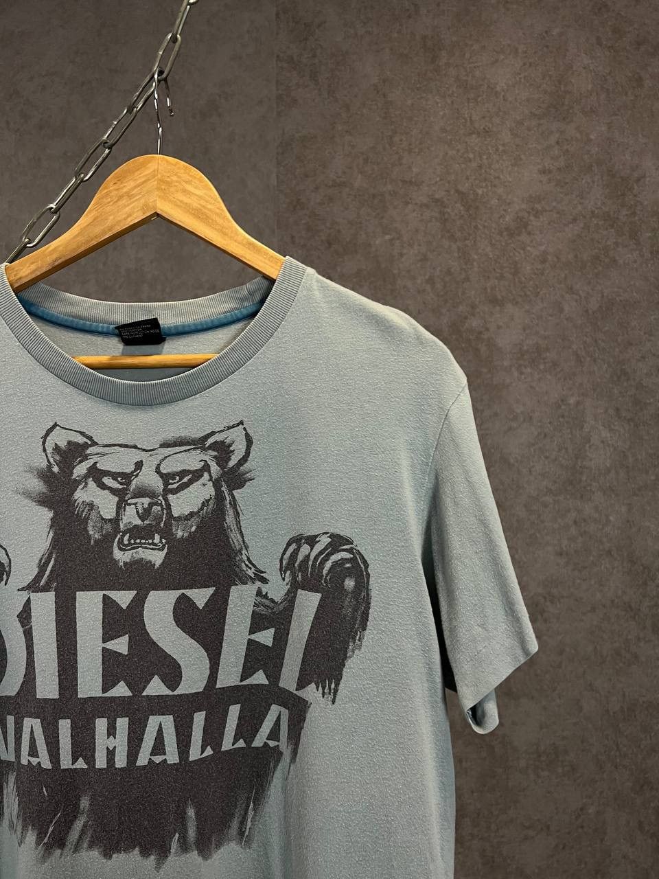 Designer Diesel Valhalla designer vintage single stitch tee Size US M / EU 48-50 / 2 - 2 Thumbnail