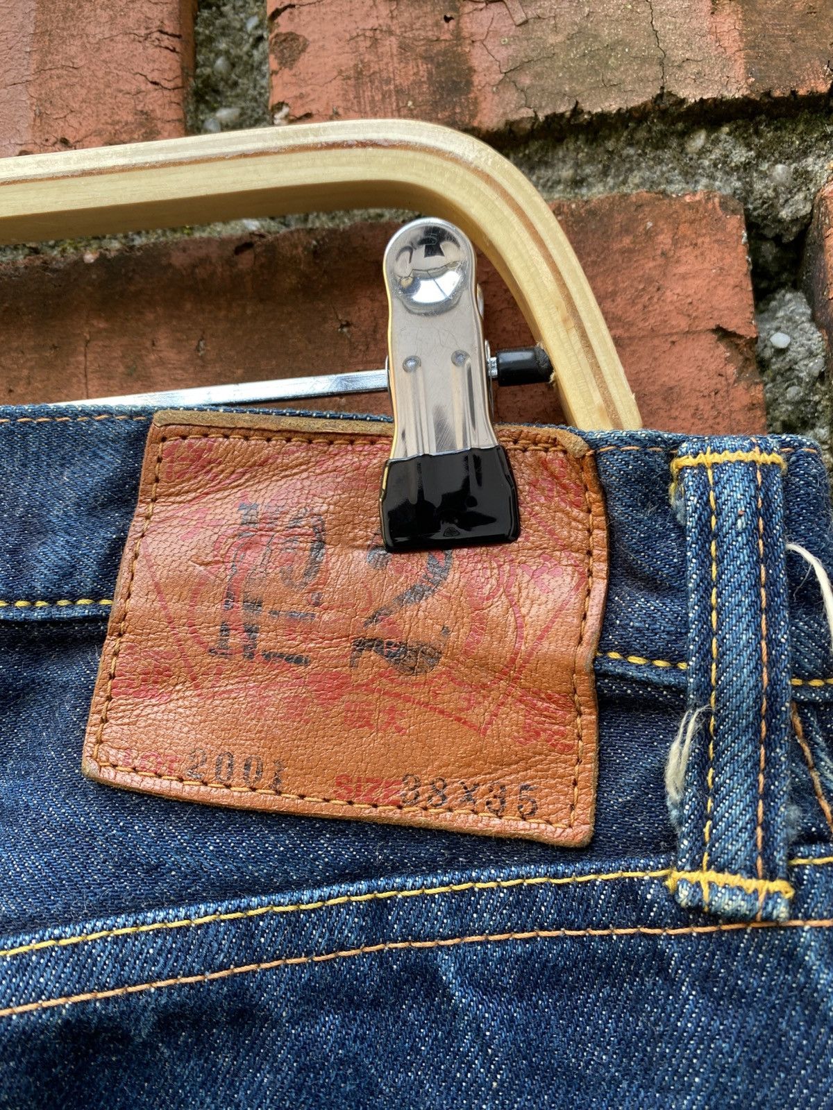Levi's Vintage Clothing W36x33 redline evisu no2 made in JAPAN Size US 36 / EU 52 - 6 Thumbnail