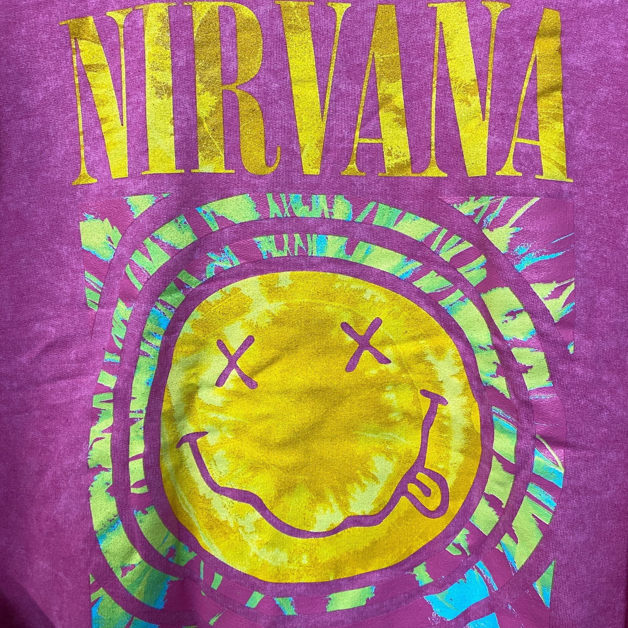 Nirvana Nirvana Nevermind Crewneck Pink Sweater size XL Size US XL / EU 56 / 4 - 2 Thumbnail