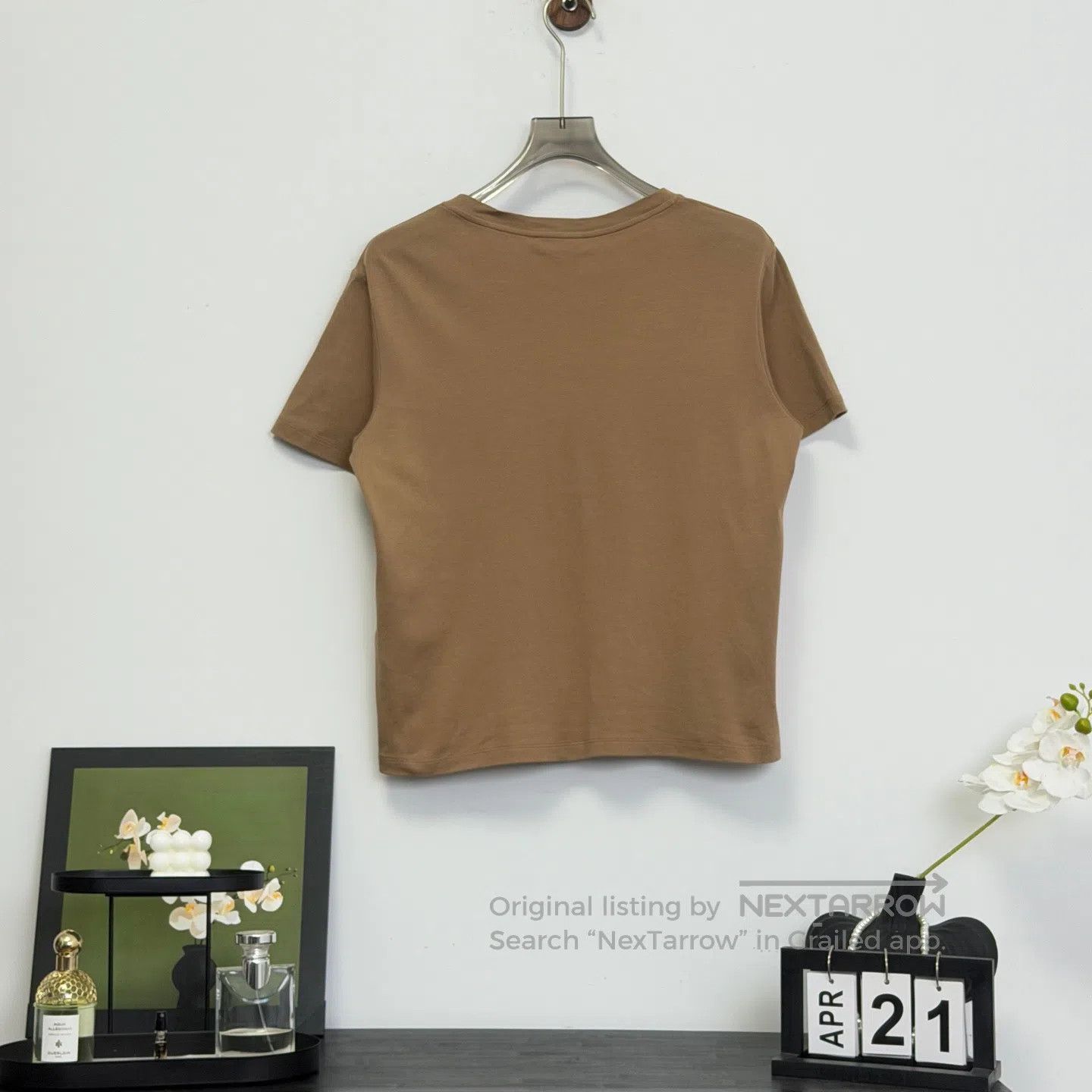 Max Mara Max Mara Gold烫金 Printed Short Sleeve| Size XL / US 12-14 / IT 48-50 - 4 Thumbnail