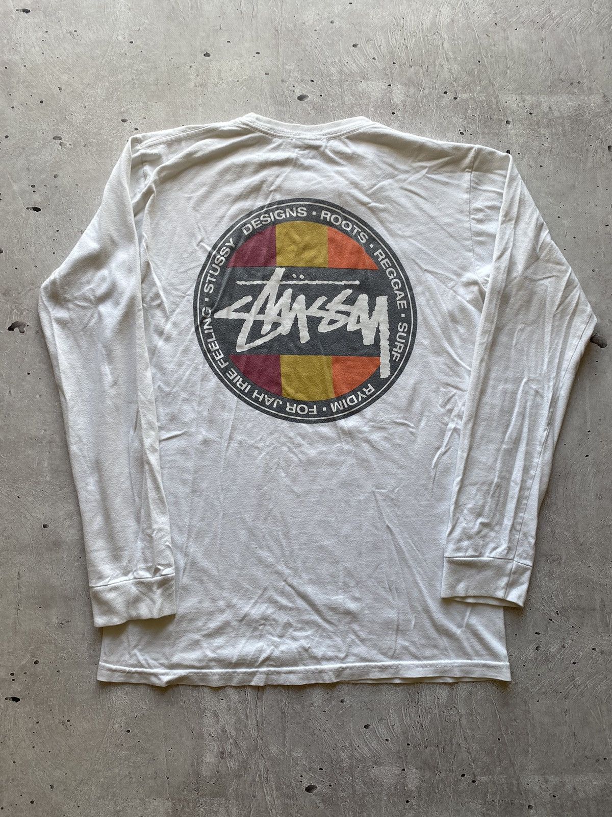 Stussy Vintage Y2K Stussy Long Sleeve T-Shirt Rare 90s Mexico USA Size US S / EU 44-46 / 1 - 2 Thumbnail