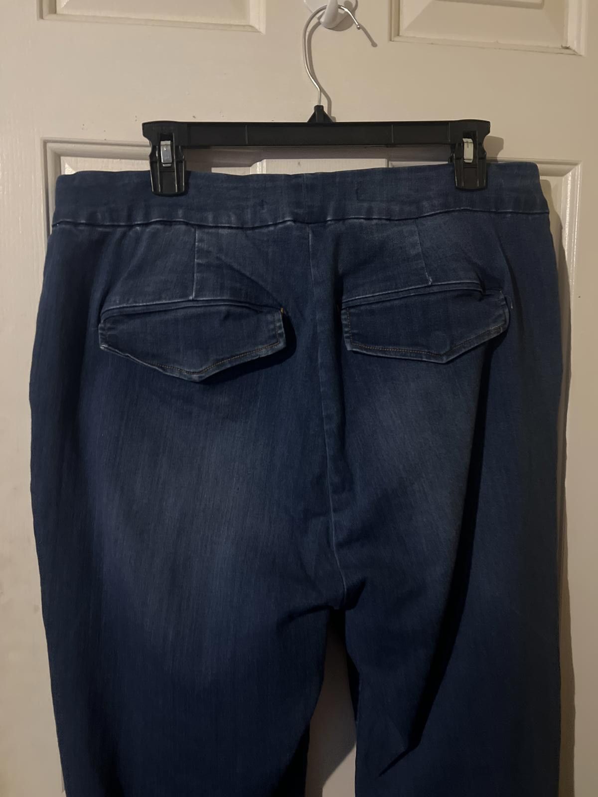 Other Celebrity Pink Women's Dark Blue Flare Jeans 16 Size 38" / US 16 / IT 52 - 6 Thumbnail