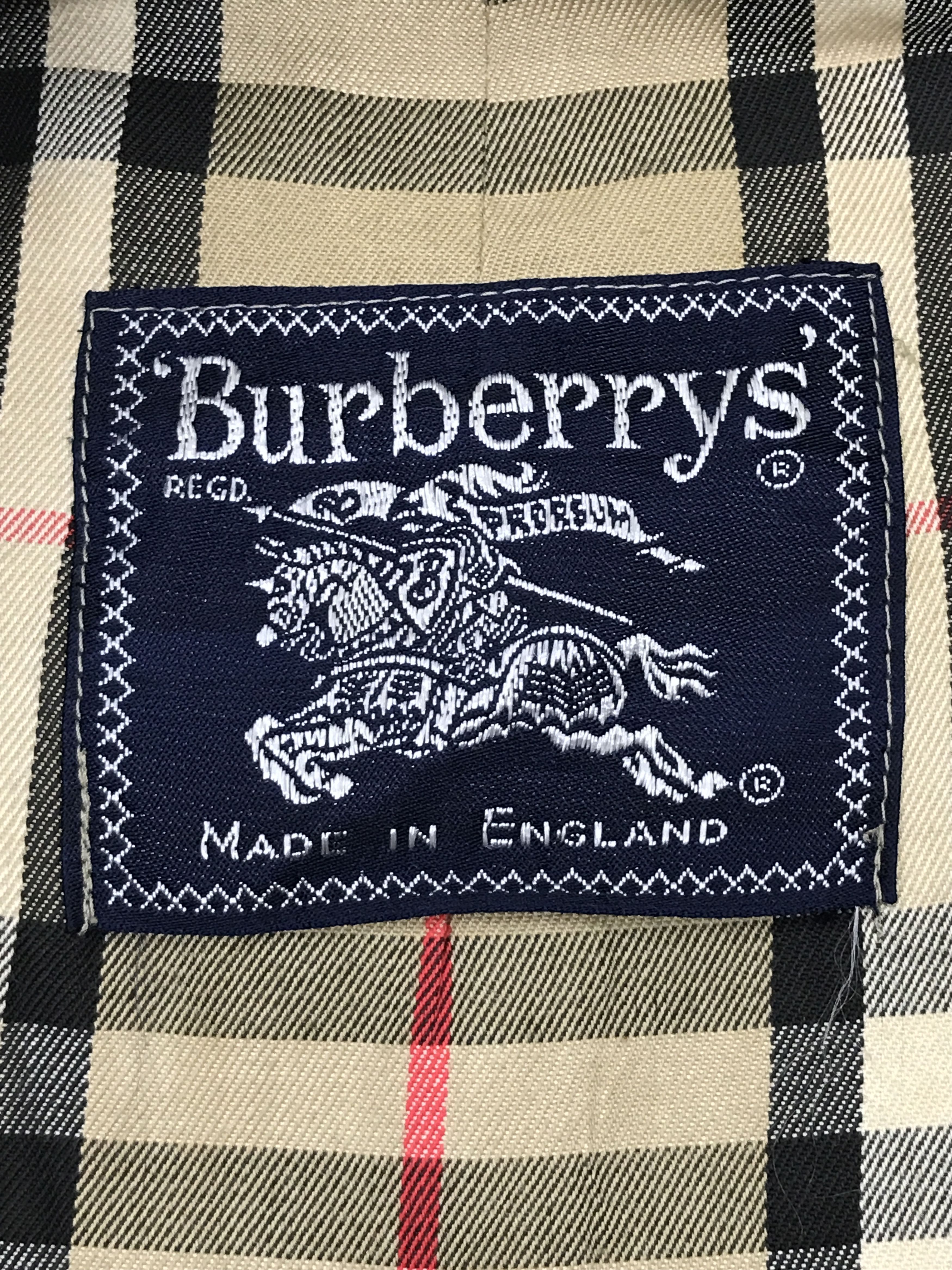 Burberry × Vintage Vintage Burberry London Trench Coat Size S / US 4 / IT 40 - 7 Thumbnail
