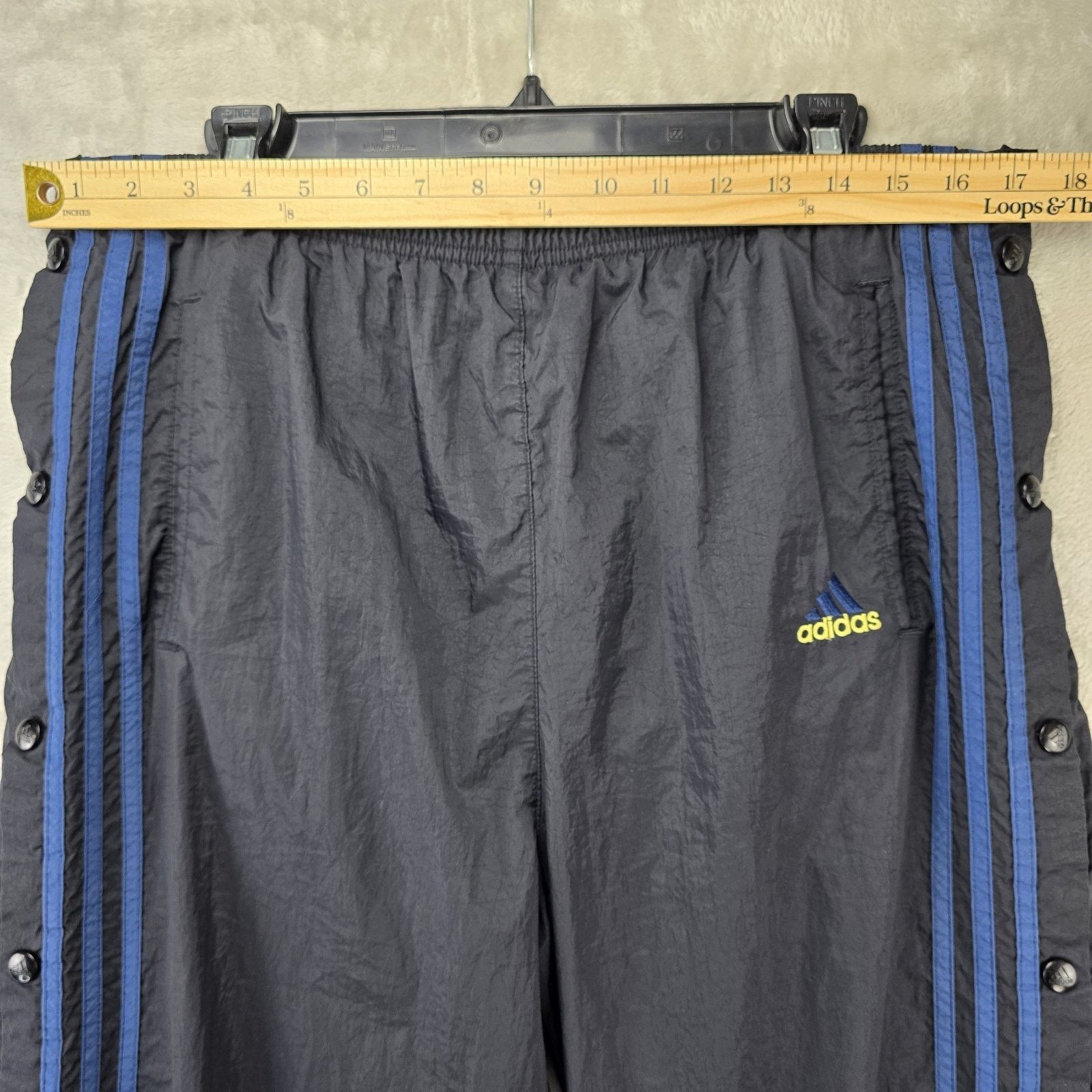 Adidas Vintage Adidas Windbreaker Pants Mens Large Tearaway Y2K 90s Size US 34 / EU 50 - 10 Thumbnail