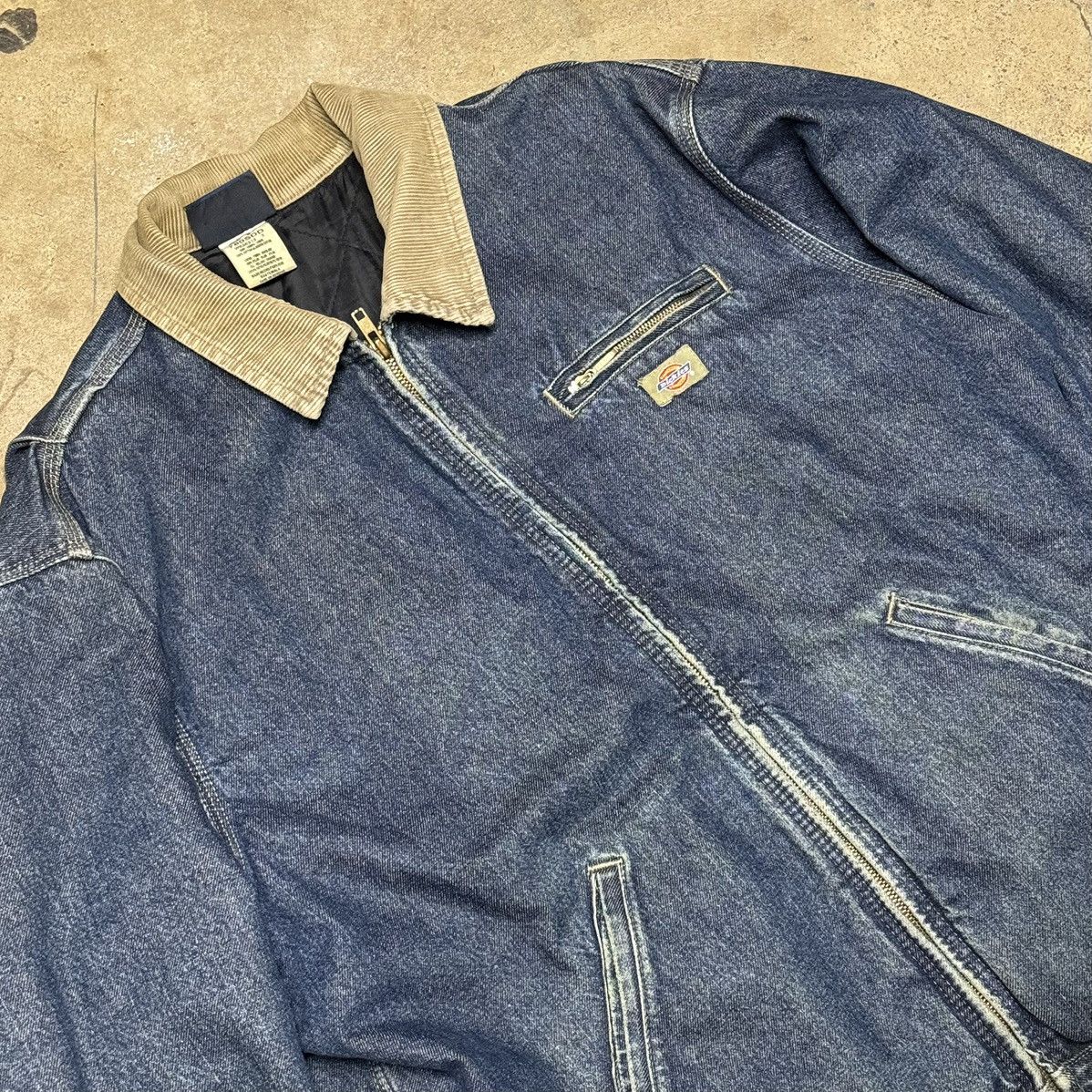 Dickies × Vintage Dickies denim work jacket Size US XL / EU 56 / 4 - 3 Thumbnail