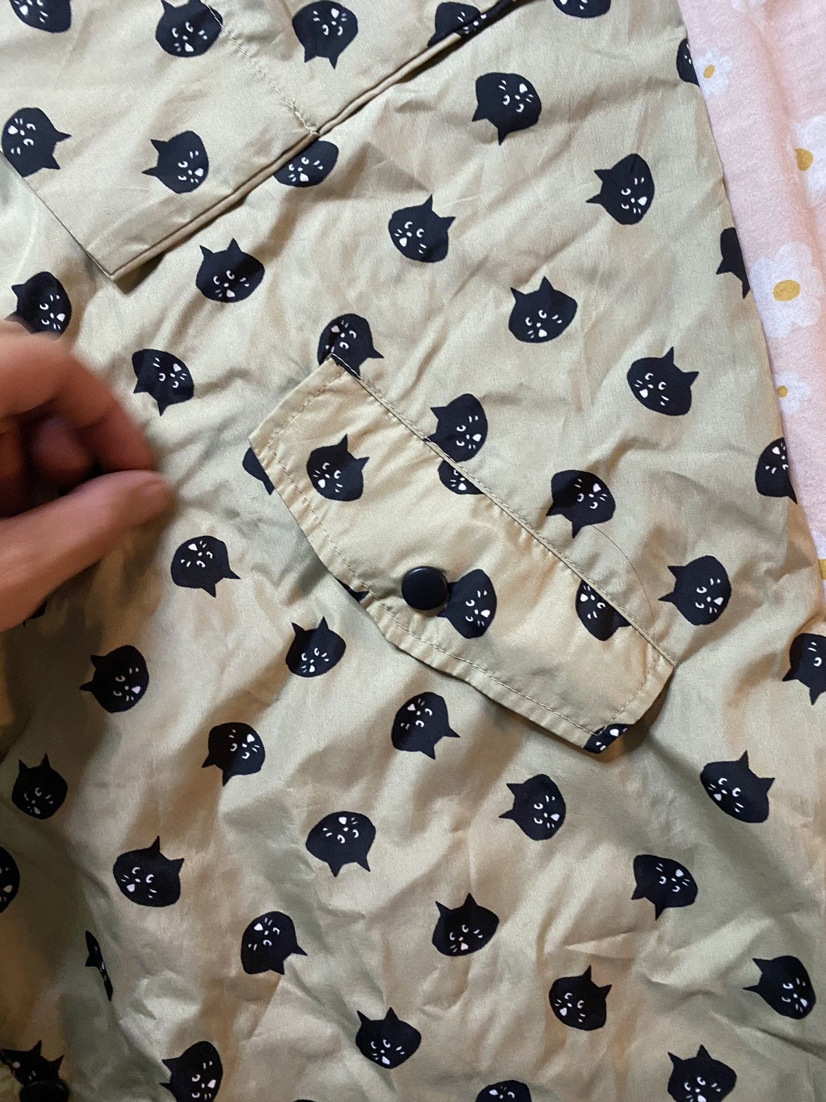 Issey Miyake × Ne-Net Ne-Net Cat Print Rain Coat Windbreaker Size US M / EU 48-50 / 2 - 4 Thumbnail