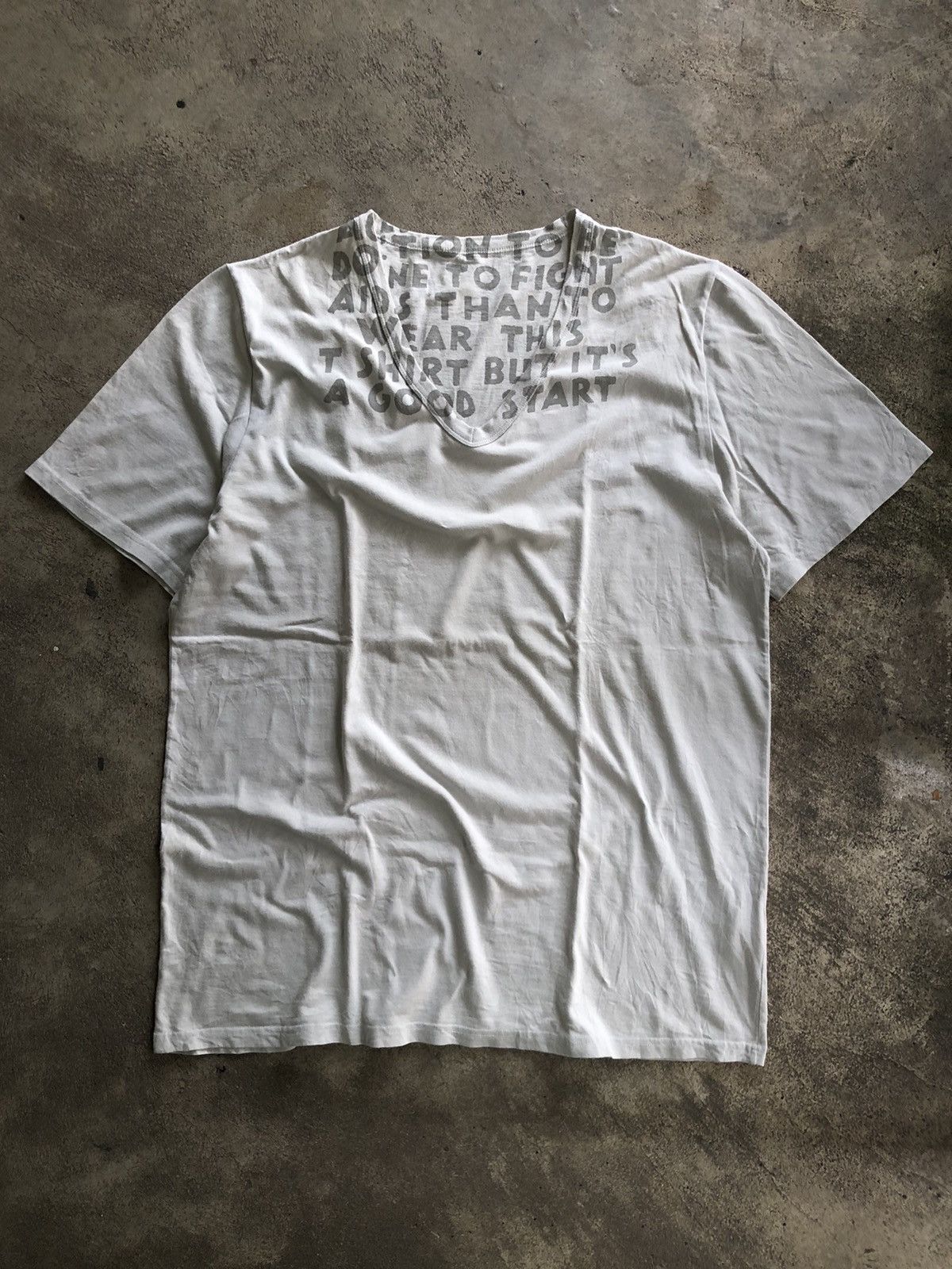 Maison Margiela MAISON MARTIN MARGIELA AIDS CHARITY SHIRT Size US L / EU 52-54 / 3 - 3 Thumbnail