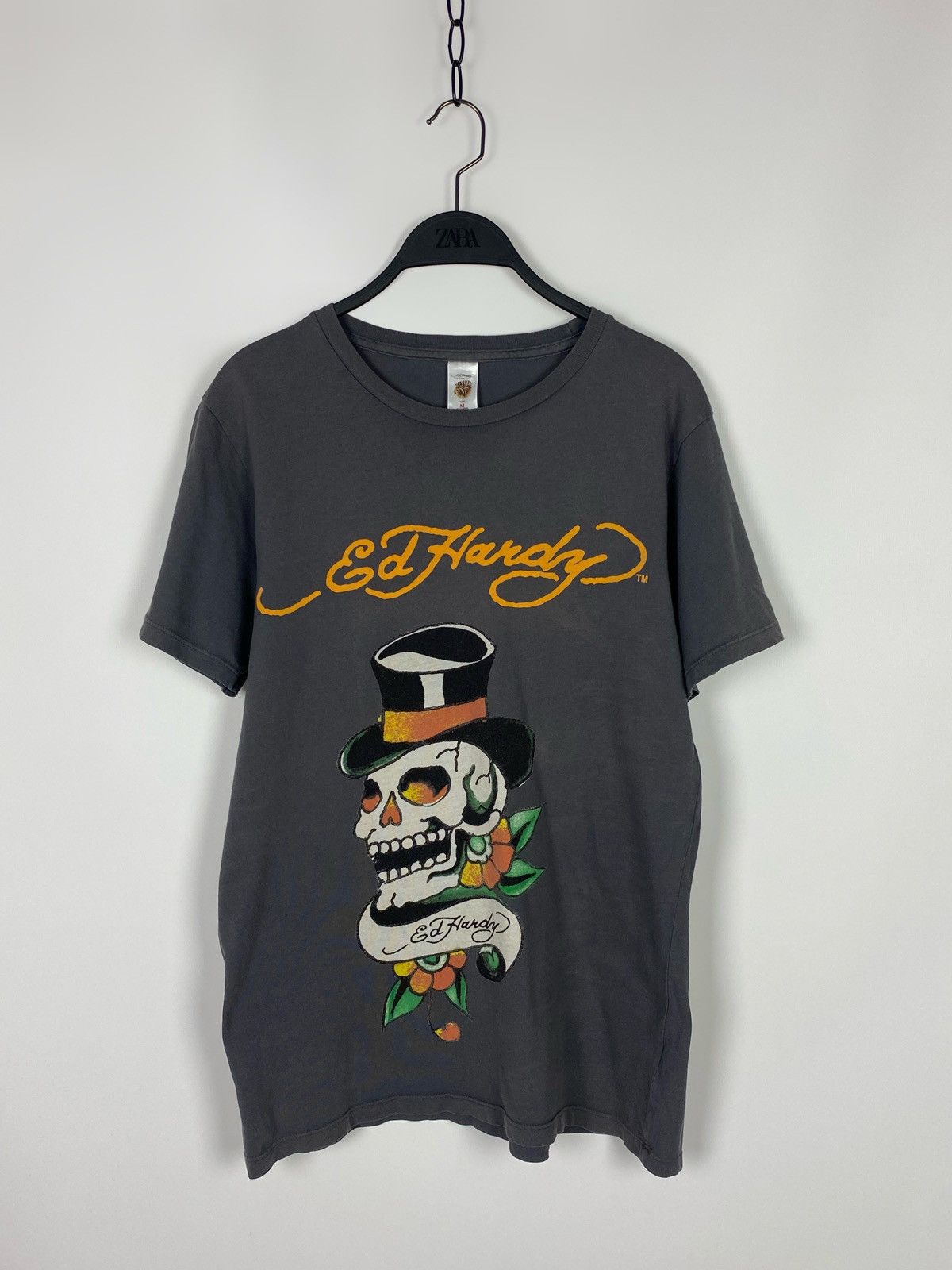 Christian Audigier × Ed Hardy Faded Ed Hardy by Christian Audigier Skull T-Shirt Size US M / EU 48-50 / 2 - 1 Thumbnail