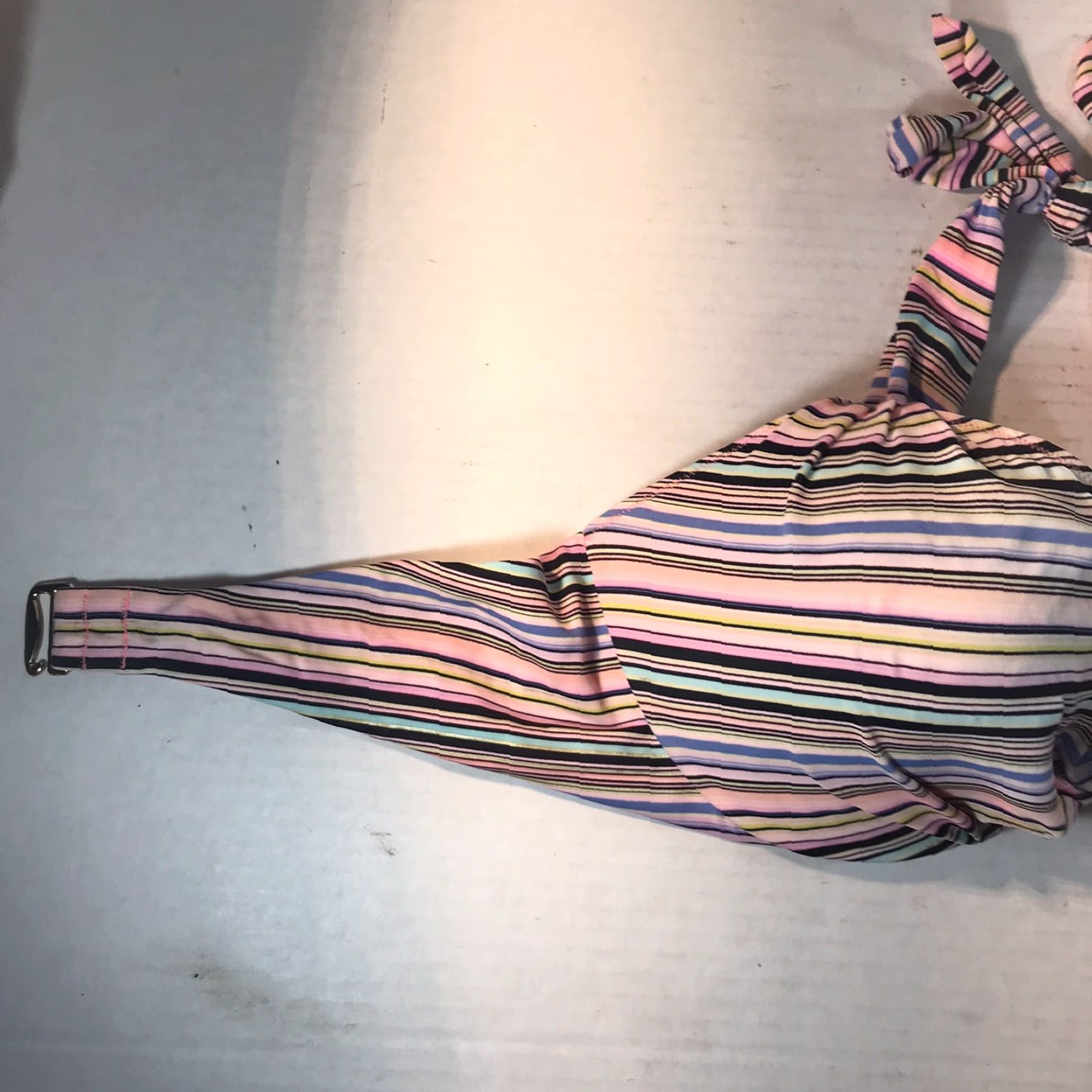 Victoria's Secret Victoria's Secret Women's Swimsuit Top Halter Padded Push-Up 36C Multicolor Lightwear Size XS / US 0-2 / IT 36-38 - 3 Thumbnail