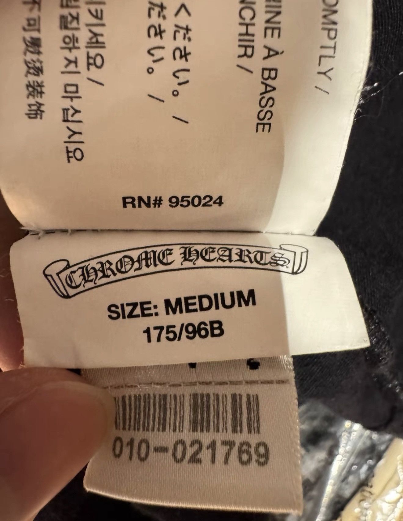 Chrome Hearts Chrome Hearts Classic Black Horseshoe Print T-Shirt Size US M / EU 48-50 / 2 - 4 Thumbnail
