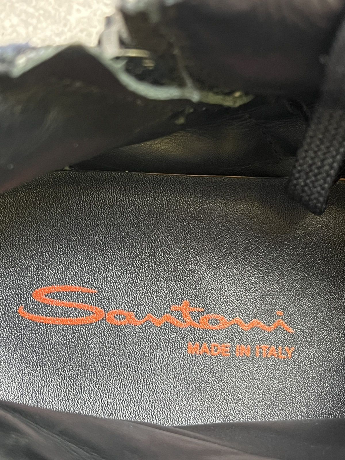 Santoni Santoni High-Top Sneakers Size US 12 / EU 45 - 8 Thumbnail