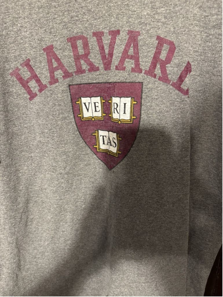 The Unbranded Brand Harvard University Gray short sleeve Tee shirt Mens size L Size US L / EU 52-54 / 3 - 3 Thumbnail