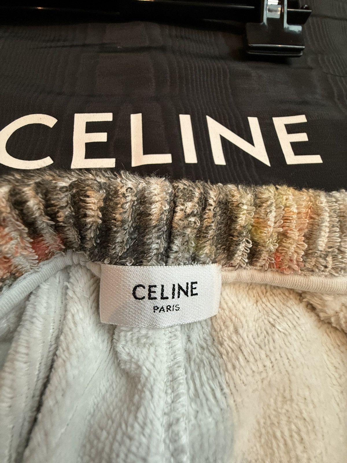 Celine $2.15k SS24 Celine tie dye tracksuit hoodie shorts Hedi Size US L / EU 52-54 / 3 - 16 Thumbnail
