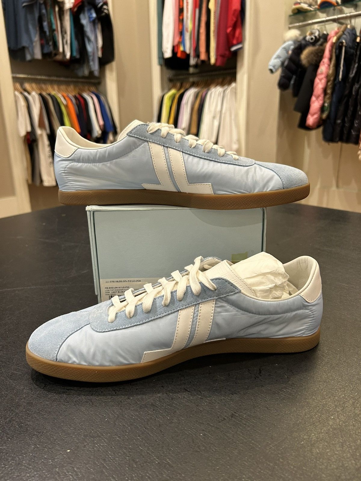 Lanvin Lanvin Low Top Sneakers Size US 12 / EU 45 - 2 Thumbnail
