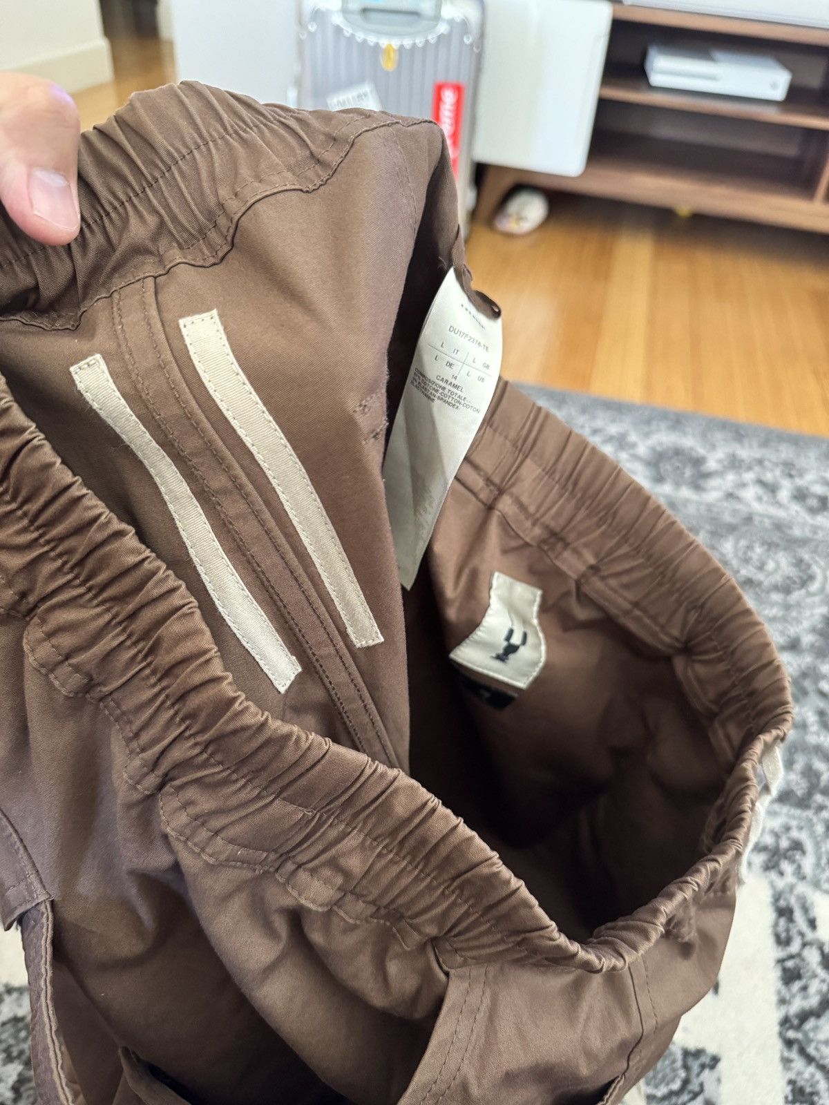 Rick Owens Rick Owens Creatch Cargo Pants Caramel Size US 34 / EU 50 - 2 Thumbnail
