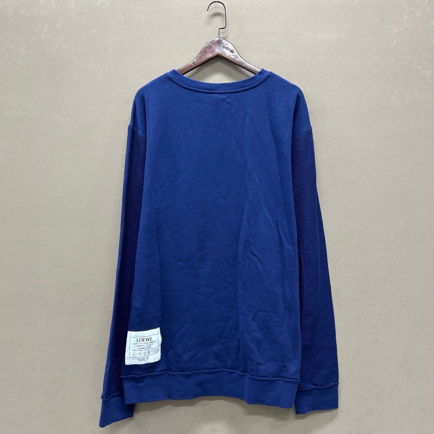 Loewe Loewe Navy Blue Skull Hoodie L Size US L / EU 52-54 / 3 - 2 Thumbnail