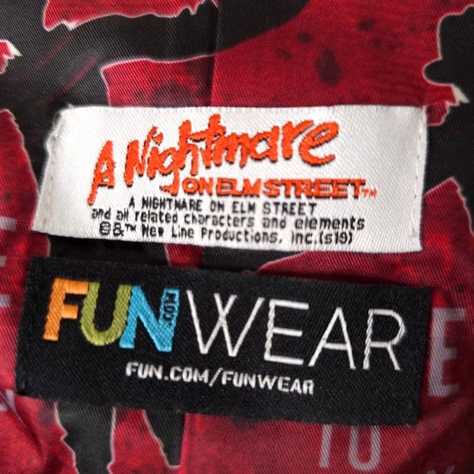 Vintage VINTAGE Nightmare On Elm Street Blazer Womens Size 14 Black Freddy Krueger Funwear Size XL / US 12-14 / IT 48-50 - 6 Thumbnail