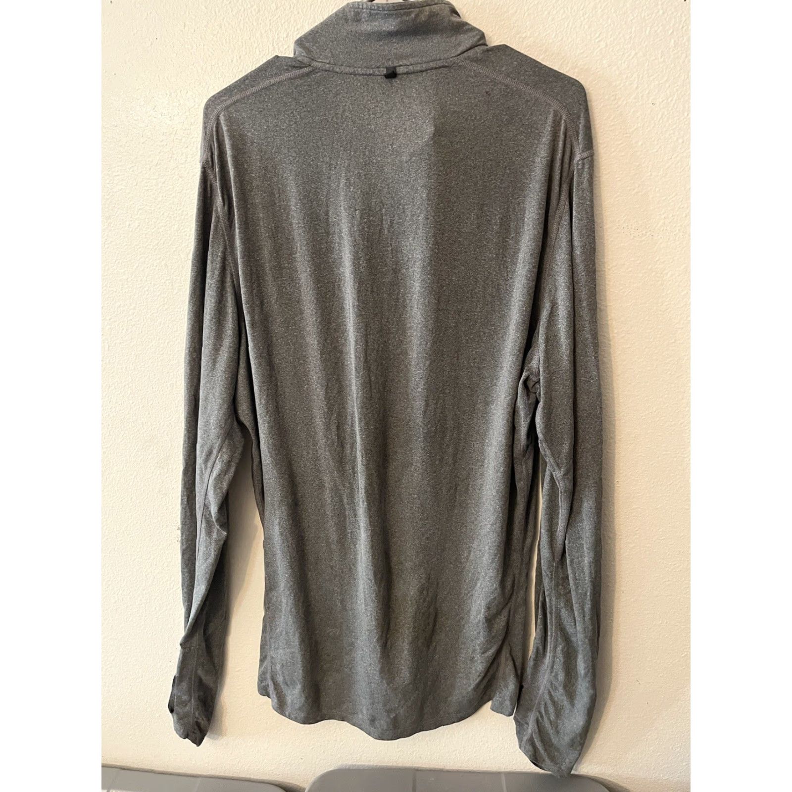Nike Nike Mens 1/4 Zip DRI-FIT Running Top Gray Size Medium Shirt Mens Size US M / EU 48-50 / 2 - 2 Thumbnail