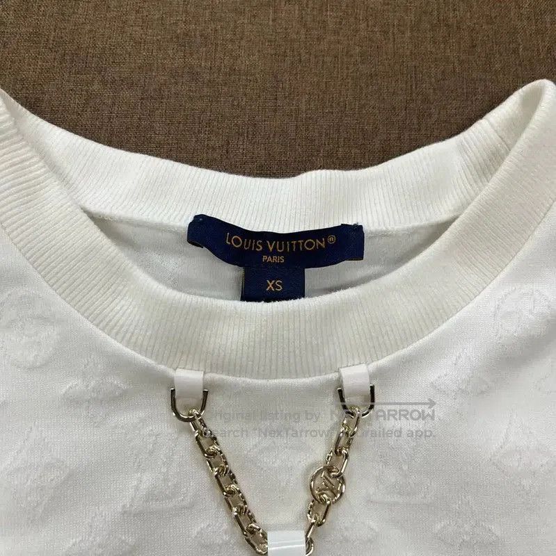 Louis Vuitton Louis Vuitton White Cotton Women's T. Size XS / US 0-2 / IT 36-38 - 3 Thumbnail