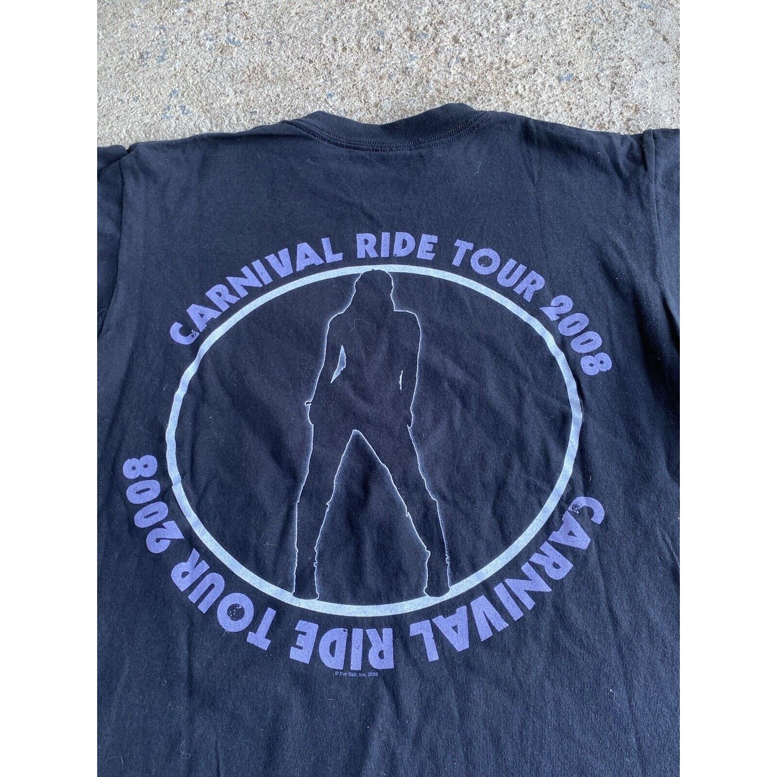 Anvil Vintage Y2K 2008 Carrie Underwood Carnival Ride Shirt Size US M / EU 48-50 / 2 - 6 Thumbnail