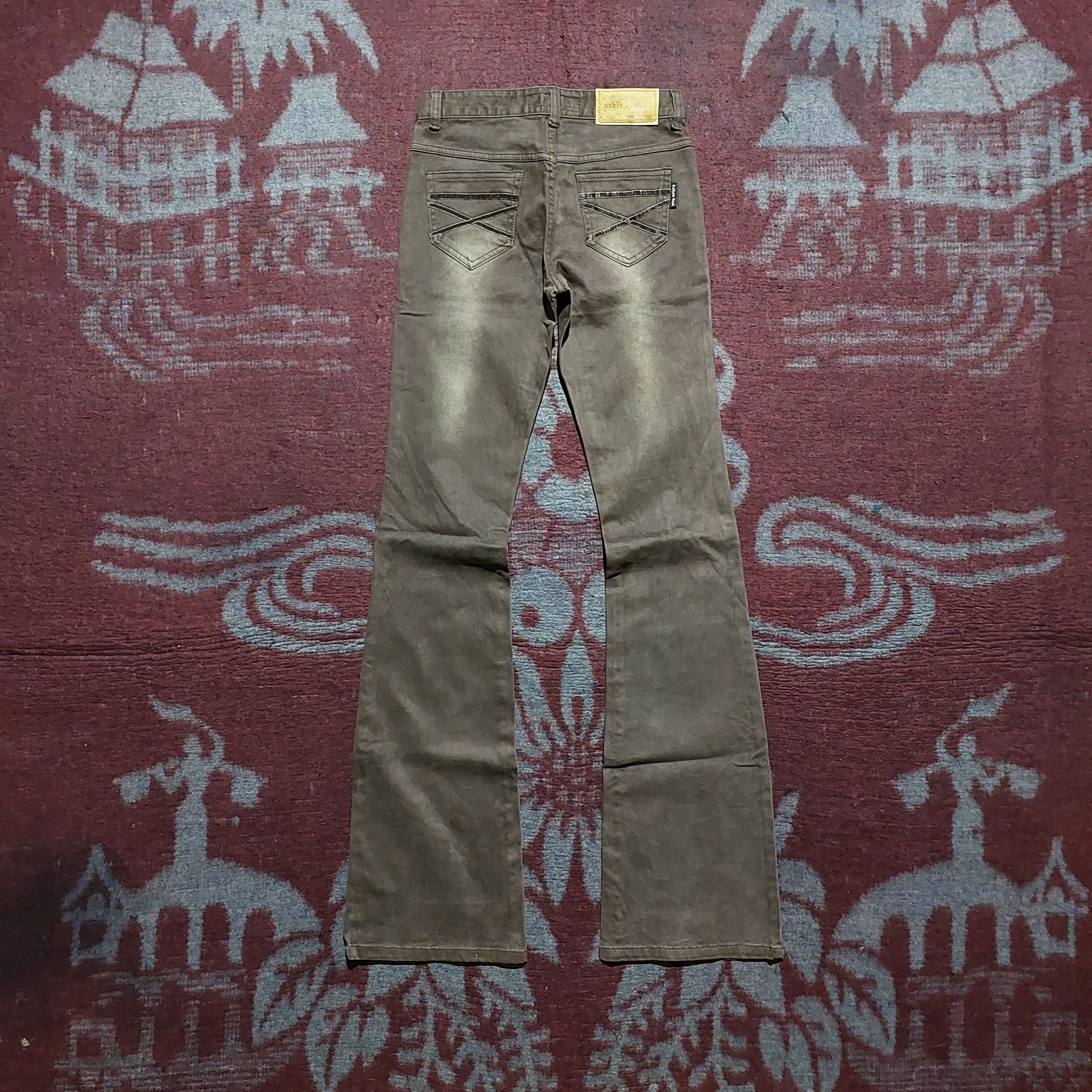 Tornado Mart Bootcut jeans by japanese designer yoshie miura Size 25" / US 0 / IT 36 - 3 Thumbnail