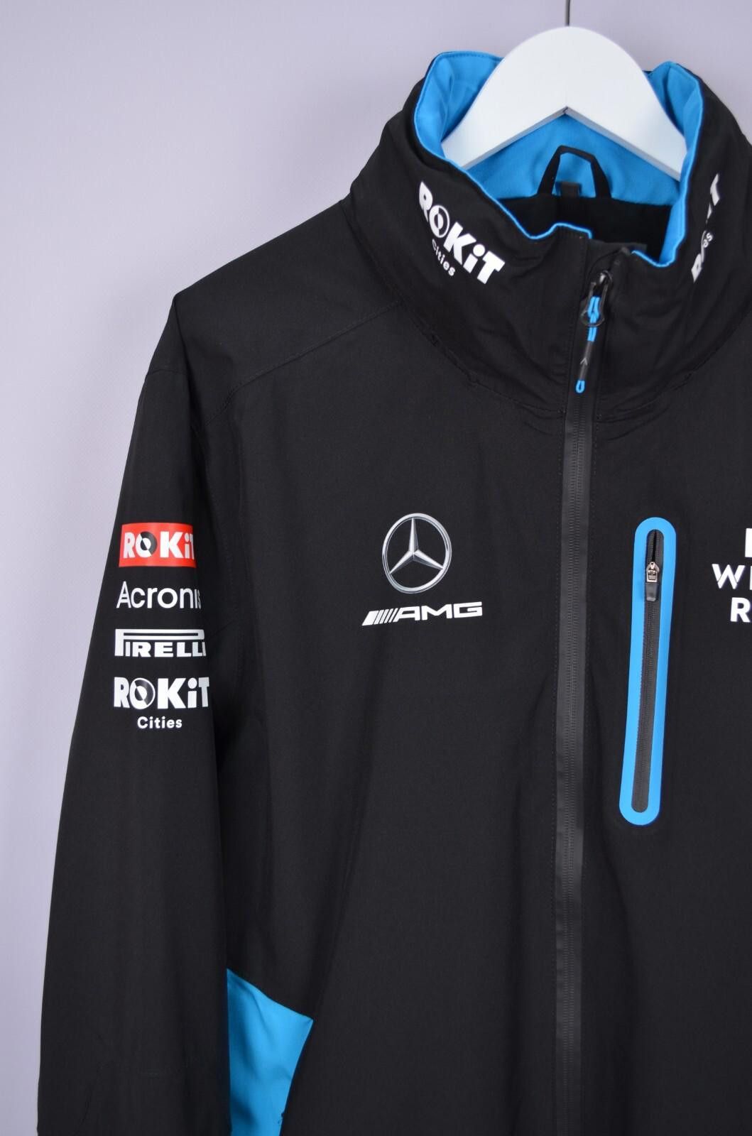 Designer Rothmans Racing Team Jacket Williams AMG F1 Windbreaker XL Size US XL / EU 56 / 4 - 3 Thumbnail