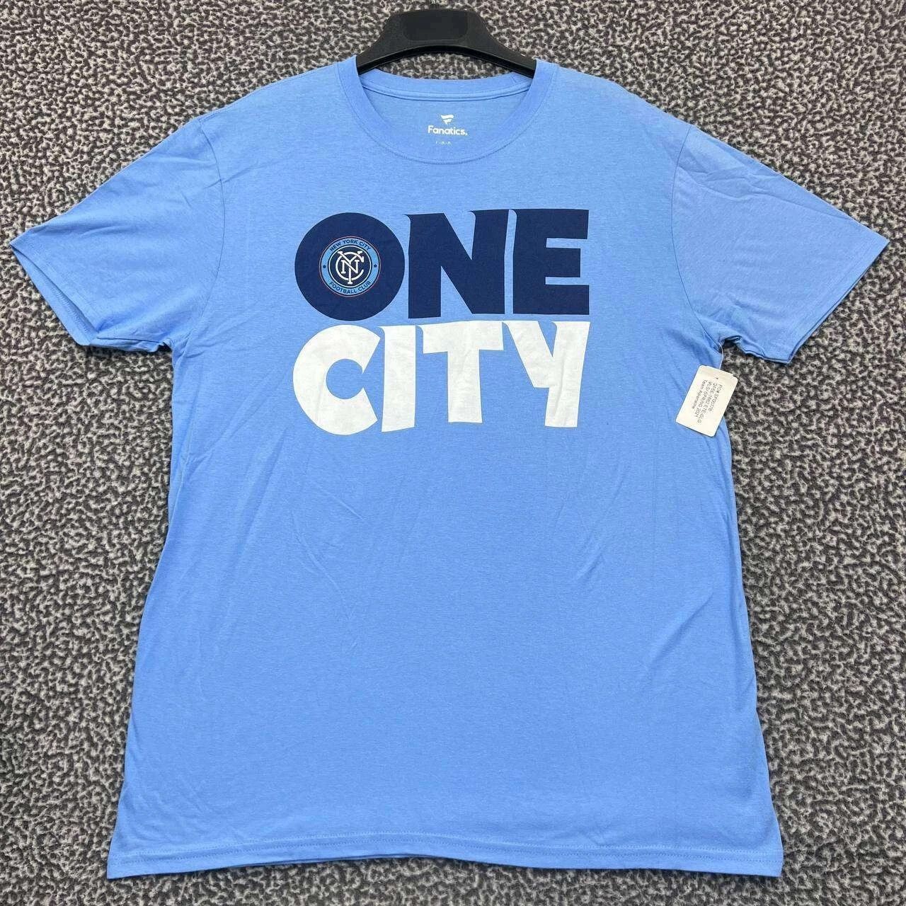 Other New York City FC Shirt Men Fanatics Short Sleeve Crew Neck L Size US L / EU 52-54 / 3 - 1 Thumbnail