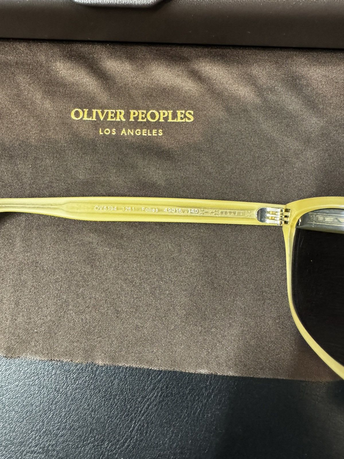 Oliver Peoples Oliver People Sunglasses OV5194 Follies 1003 49-16 Size ONE SIZE - 2 Thumbnail