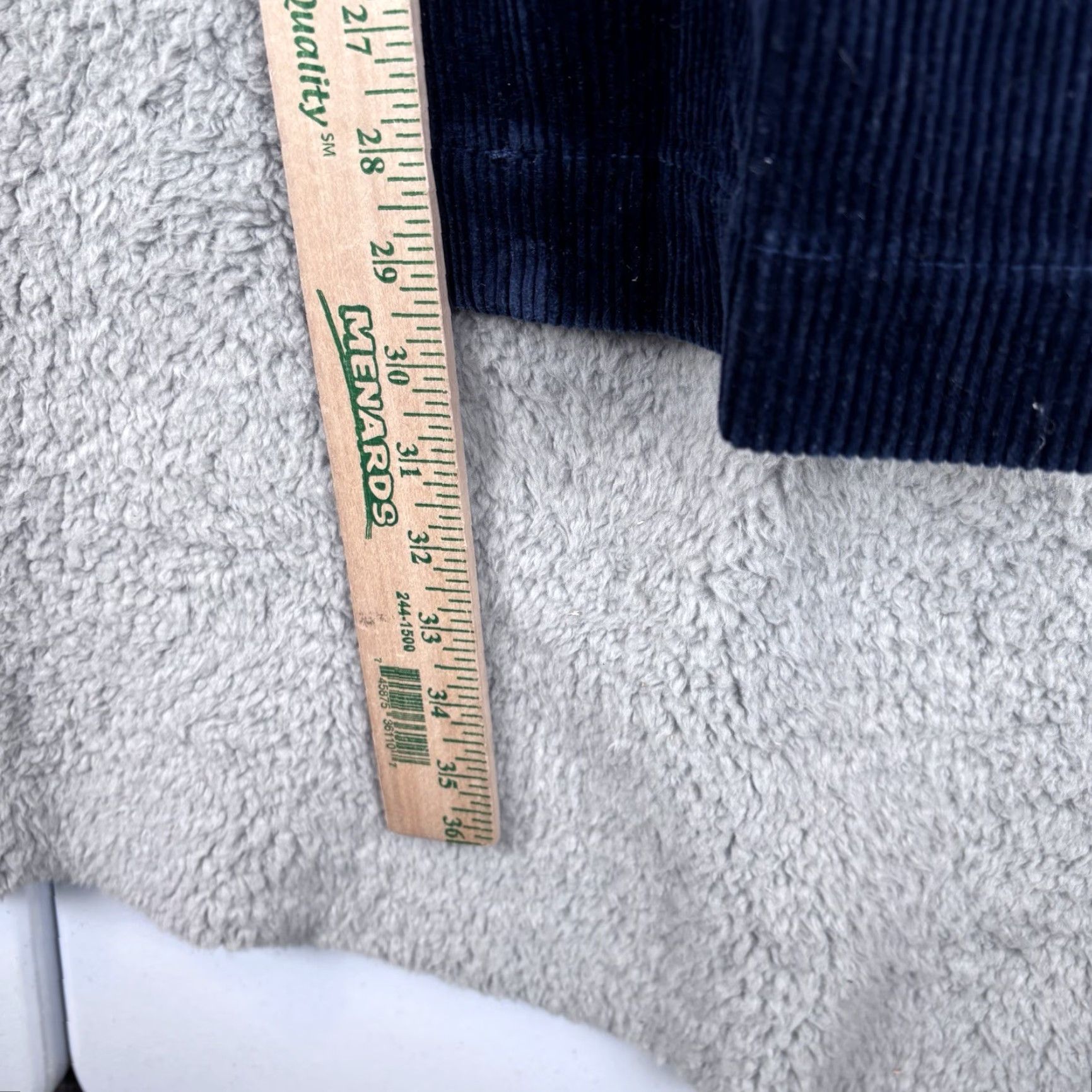 Polo Ralph Lauren VINTAGE Polo Ralph Lauren Preston Corduroy Pant Mens 35x30 Navy Flat Front Size US S / EU 44-46 / 1 - 4 Thumbnail