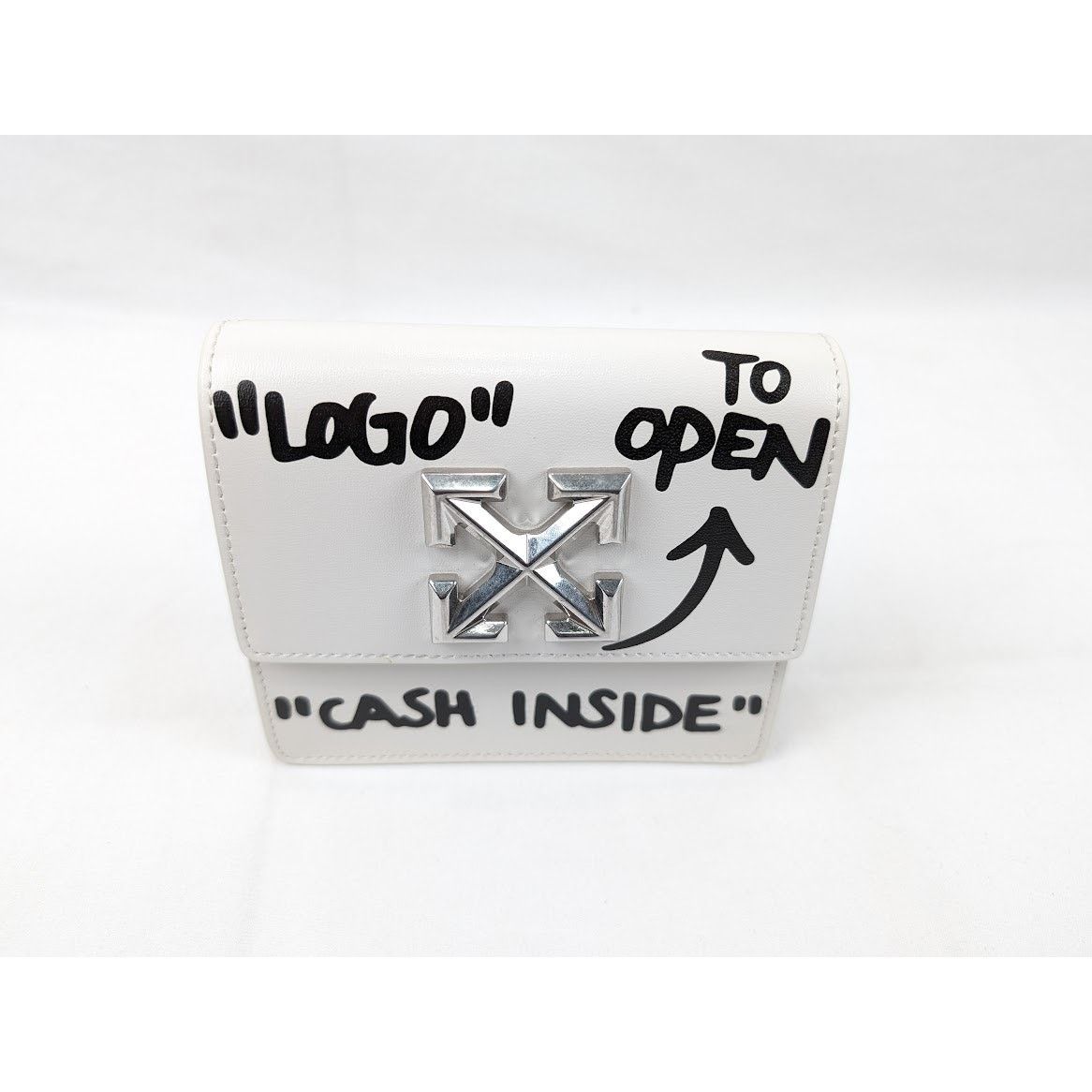 Off-White o1rshd1 Size: OS / Jitney 0.7 " Cash Inside " Cross Body Bag Size ONE SIZE - 2 Thumbnail