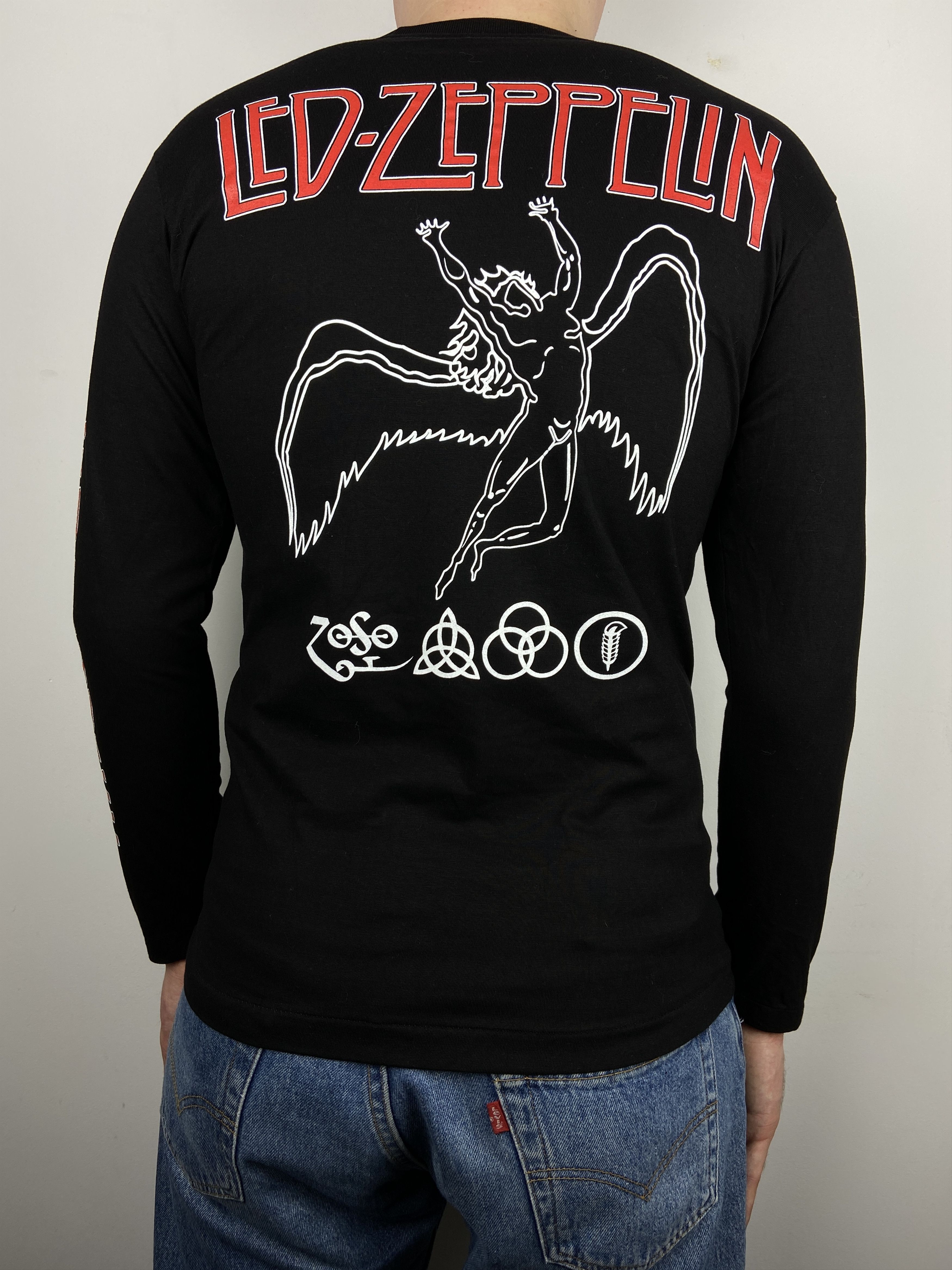 Band Tees Vintage Led Zeppelin Stairway To Heaven L/S T Shirt Tee Size US S / EU 44-46 / 1 - 16 Thumbnail