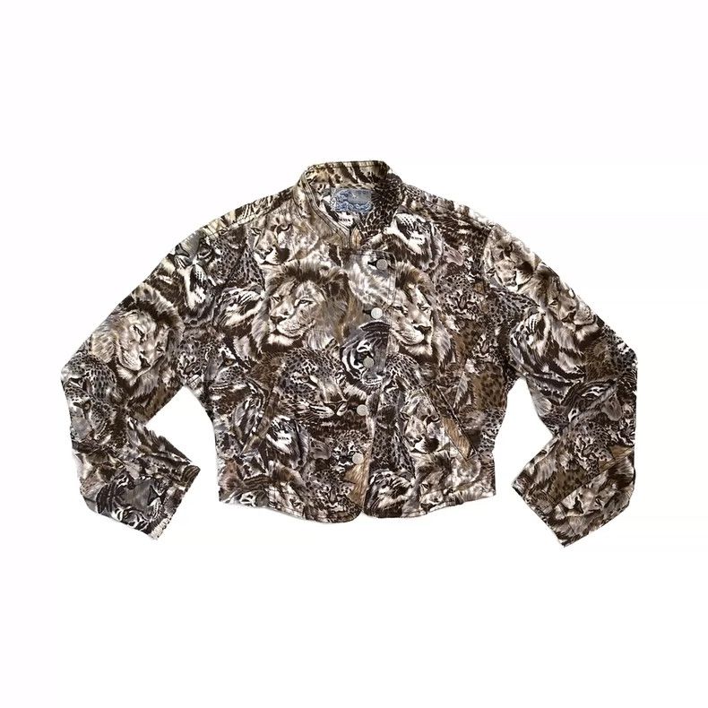 Kenzo KENZO sizeF Wildlife V-neck jacket Size M / US 6-8 / IT 42-44 - 5 Thumbnail