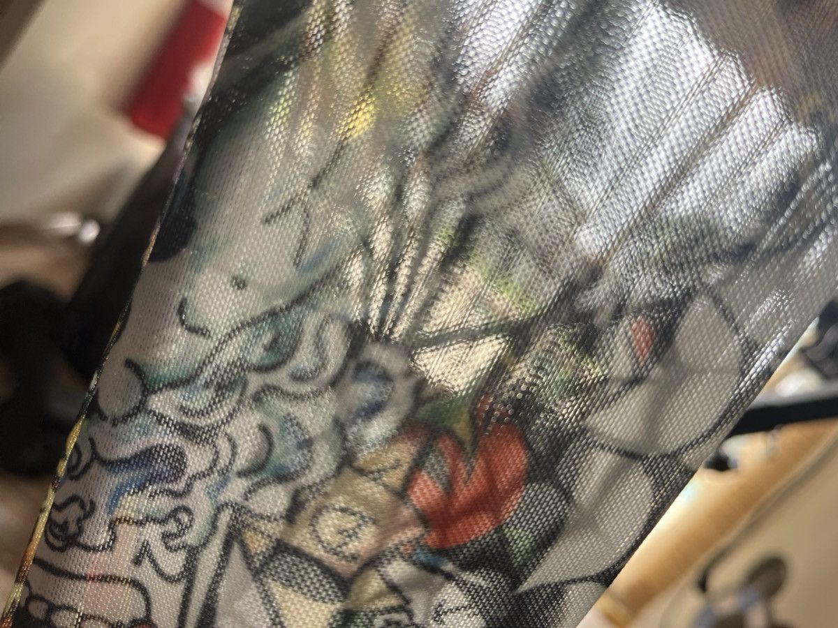 Ed Hardy TRUE LOVE CROPPED TATTOO LONG-SLEEVE SLEEVE SHIRT L Size L / US 10 / IT 46 - 3 Thumbnail