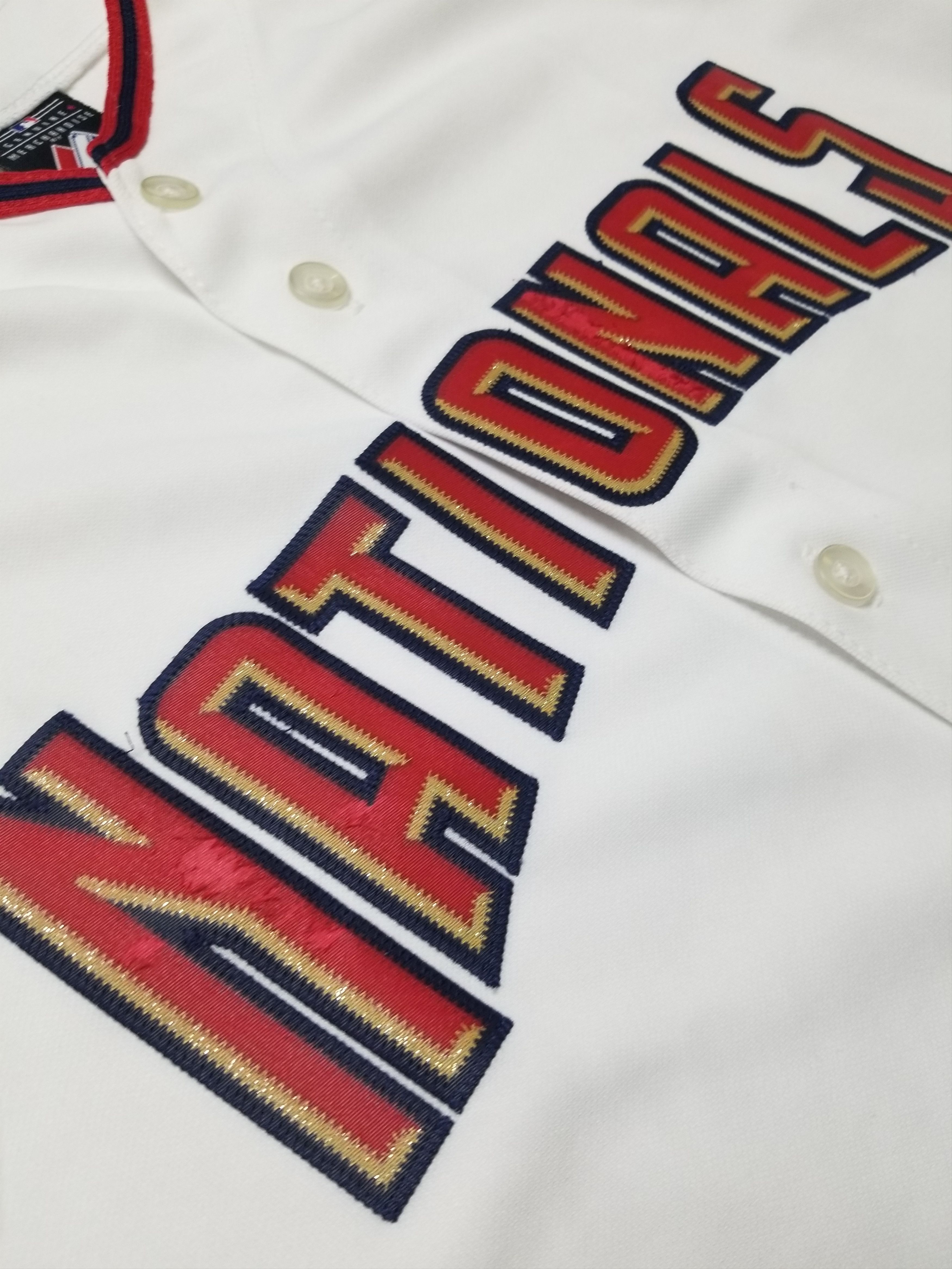 Majestic Washington Nationals Majestic Home Blank Jersey Size XL / US 12-14 / IT 48-50 - 10 Thumbnail