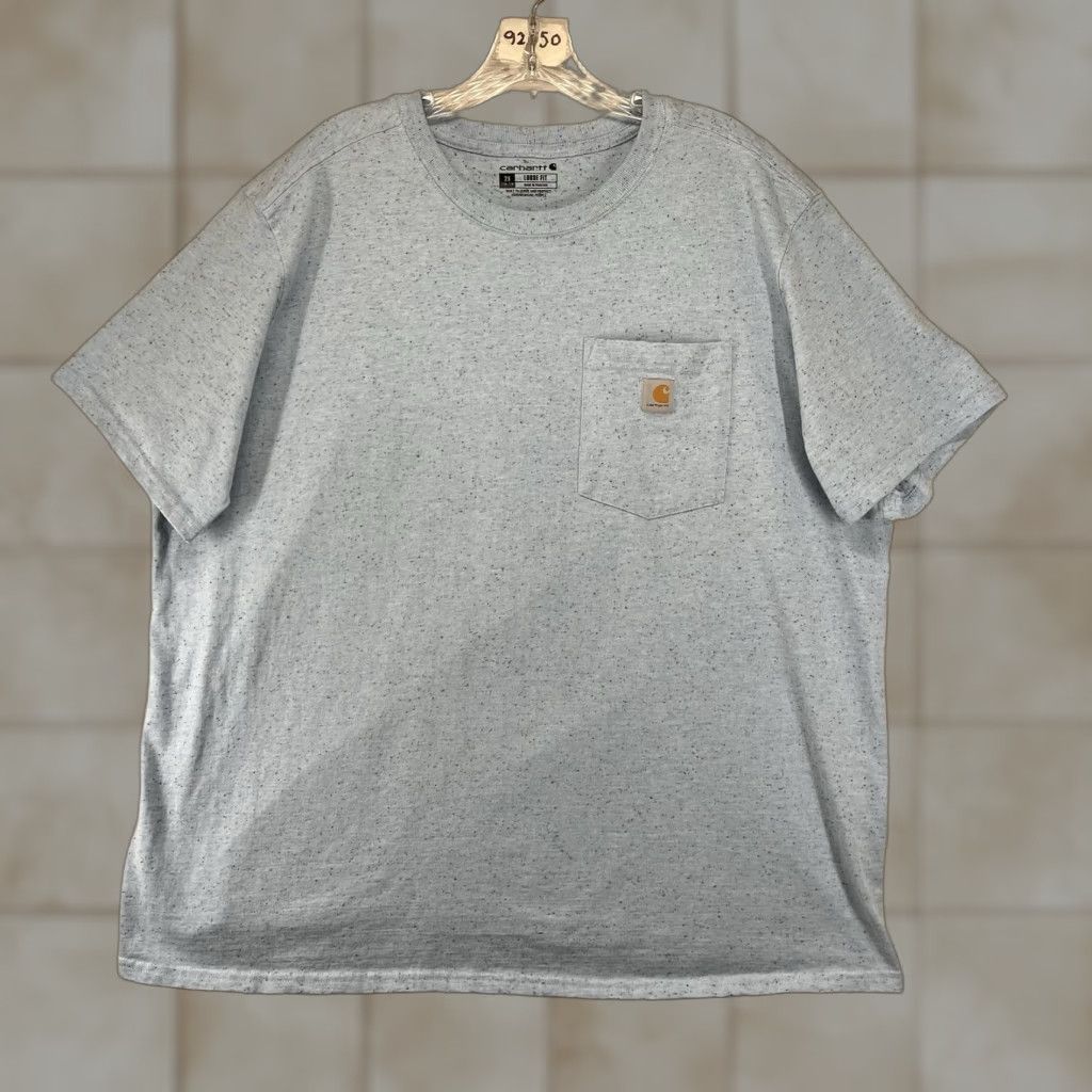 Carhartt Carhartt Woman's 2X T Shirt Loose Fit Pocket Speckled Powered Blue Size XXL / US 16-18 / IT 52-54 - 1 Thumbnail
