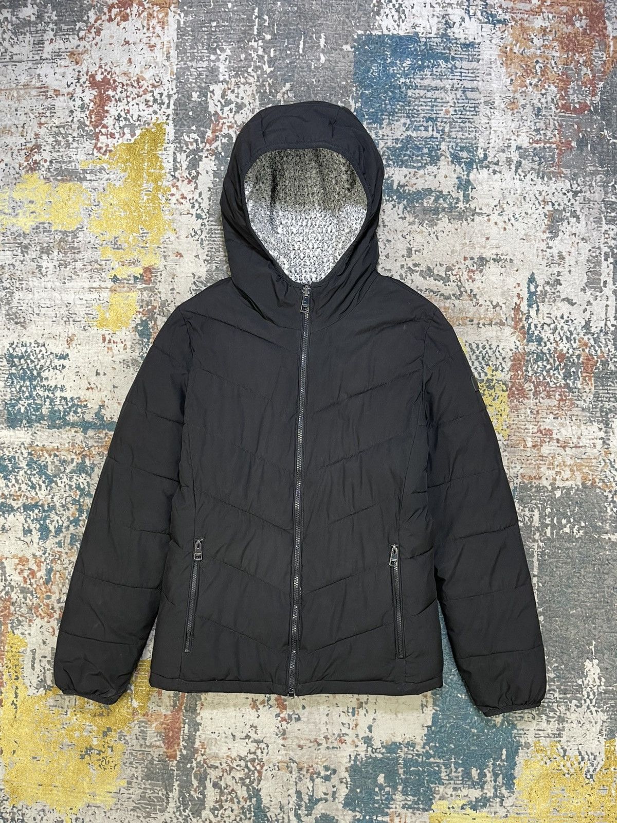 Andrew Marc Andrew Marc Reversible Hooded Puffer Jacket Size M / US 6-8 / IT 42-44 - 1 Thumbnail