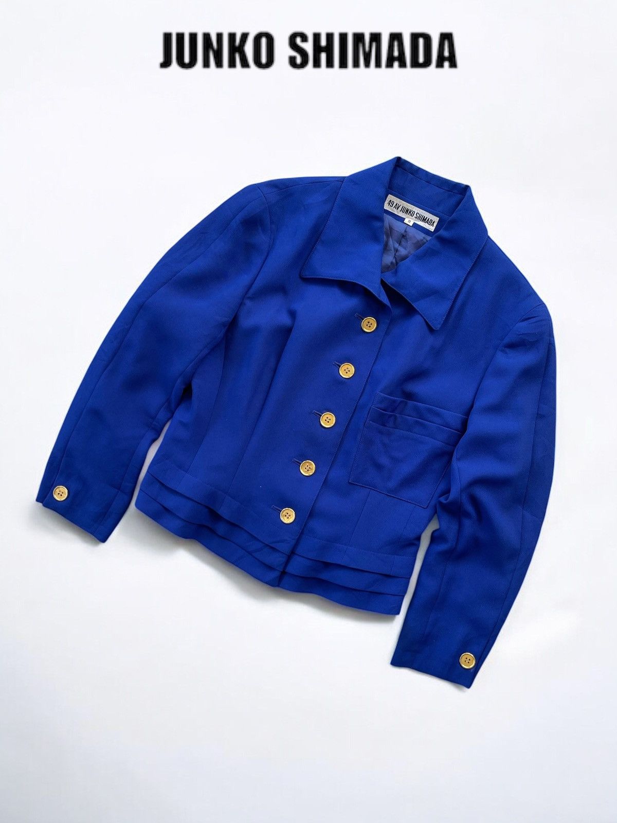 Japanese Brand × Junko Shimada 49 AV JUNKO SHIMADA JAPAN WOMEN'S BUTTON JACKET Size S / US 4 / IT 40 - 1 Thumbnail