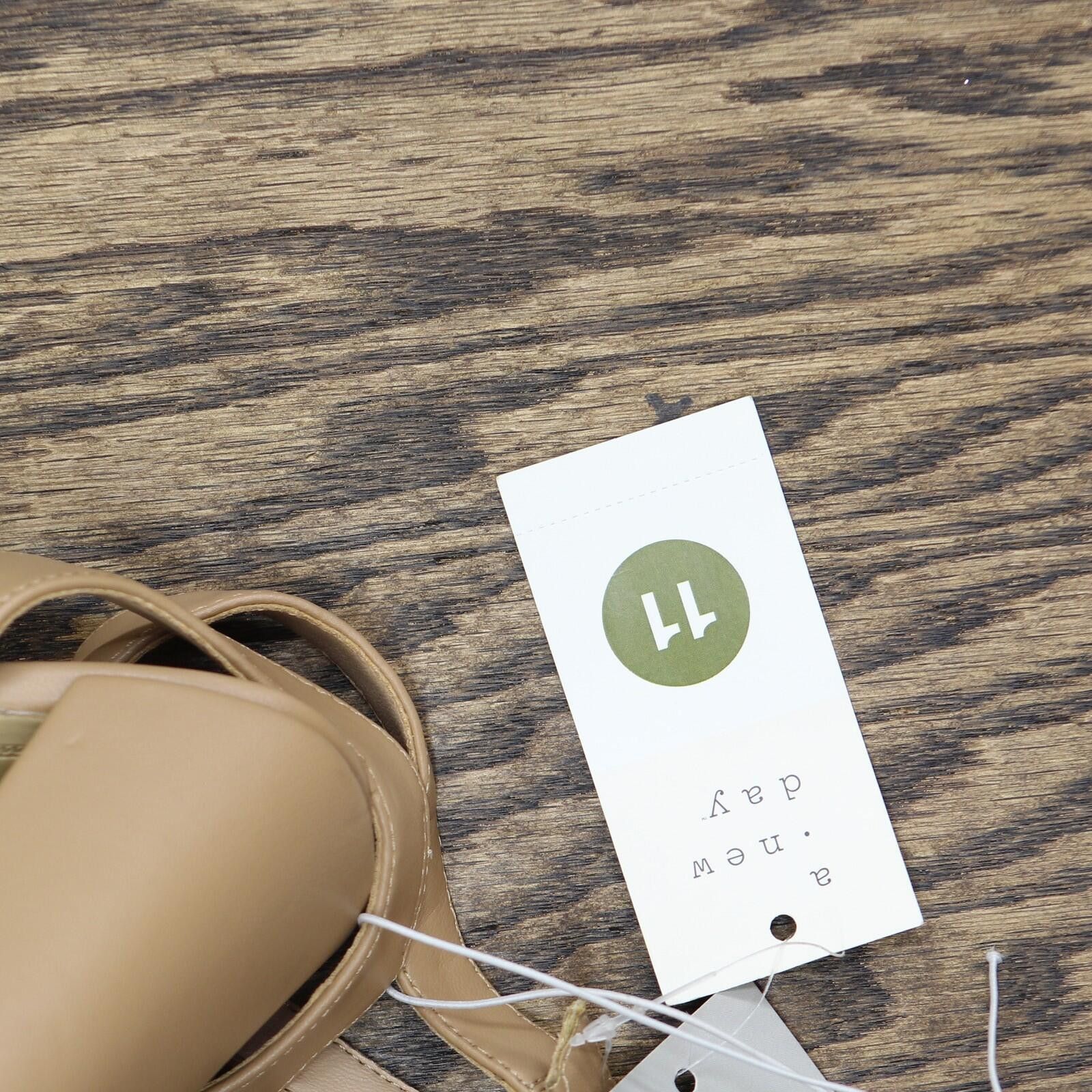 Other Nwt A New Day Womens Block Sal Heels 83821288 Tan Brown 11m Size US 11 / IT 41 - 6 Thumbnail