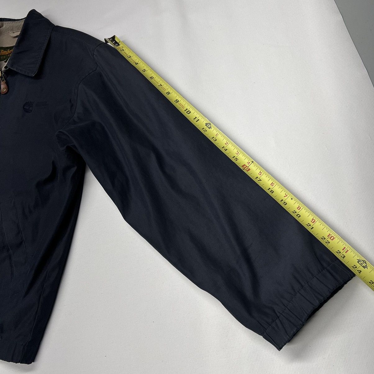 Timberland × Vintage Timberland Jacket Blue Chore Workwear Coat Zip Weathergear Size US S / EU 44-46 / 1 - 20 Thumbnail