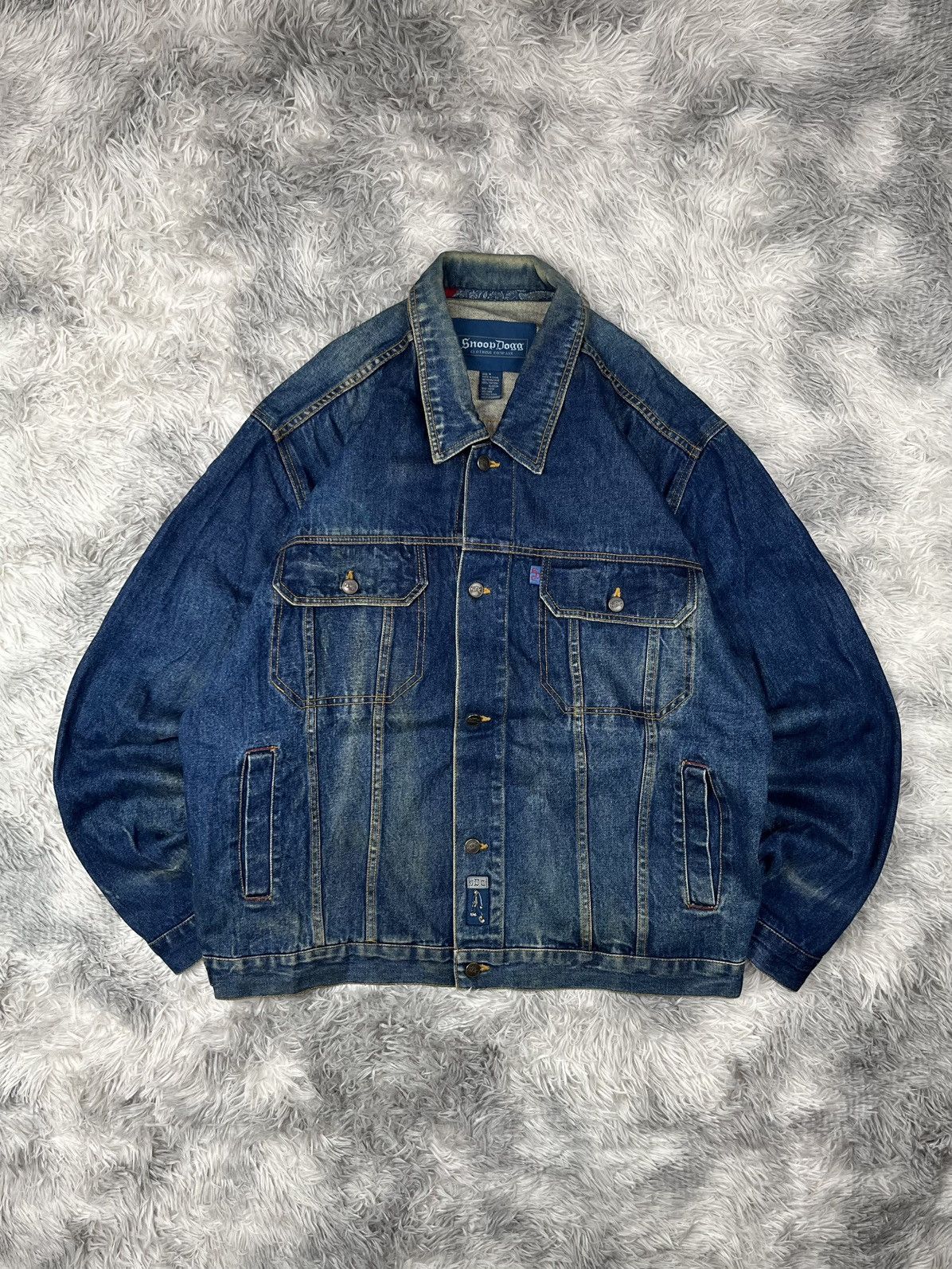 Snoop Dogg Vintage Snoop Dogg SDC Denim Jacket Size US L / EU 52-54 / 3 - 3 Thumbnail
