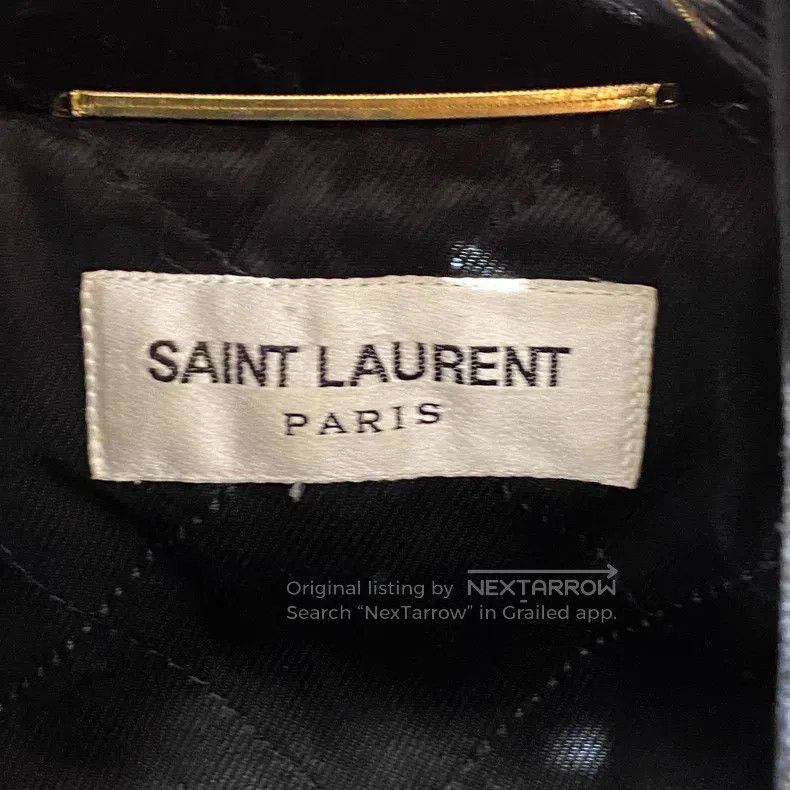 Saint Laurent Paris Saint Laurent Paris Super popular velvet water-diamonded b Size L / US 10 / IT 46 - 4 Thumbnail