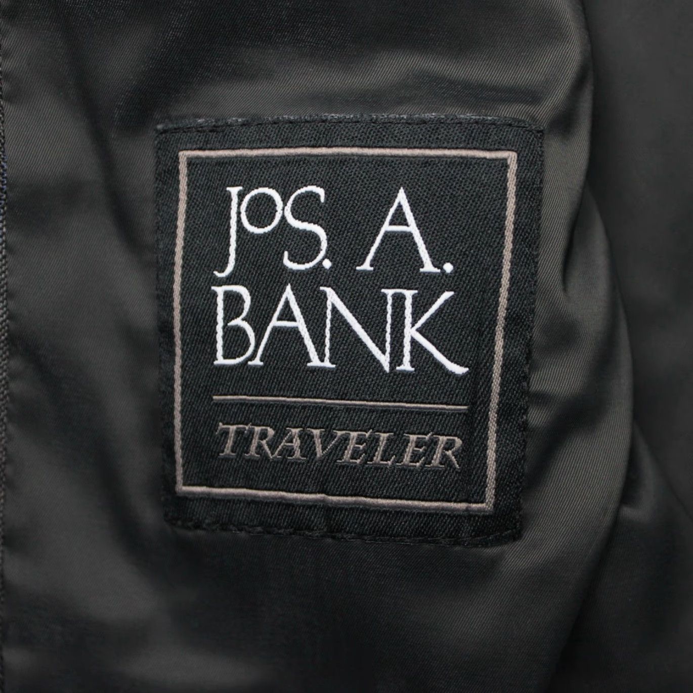 Jos. A. Bank Jos. A. Bank Gordon Blazer Men 46R Gray Traveler Wool 2 Button Double Vent Blazer Size 46R - 7 Thumbnail
