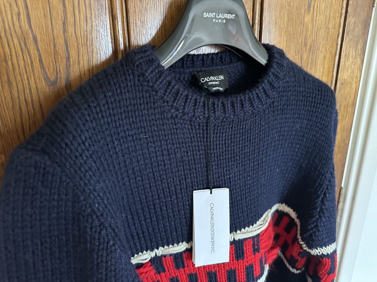 Calvin Klein 205W39NYC FW18 Calvin Klein 205w39nyc grail wool sweater RAF Simons Size US M / EU 48-50 / 2 - 14 Thumbnail