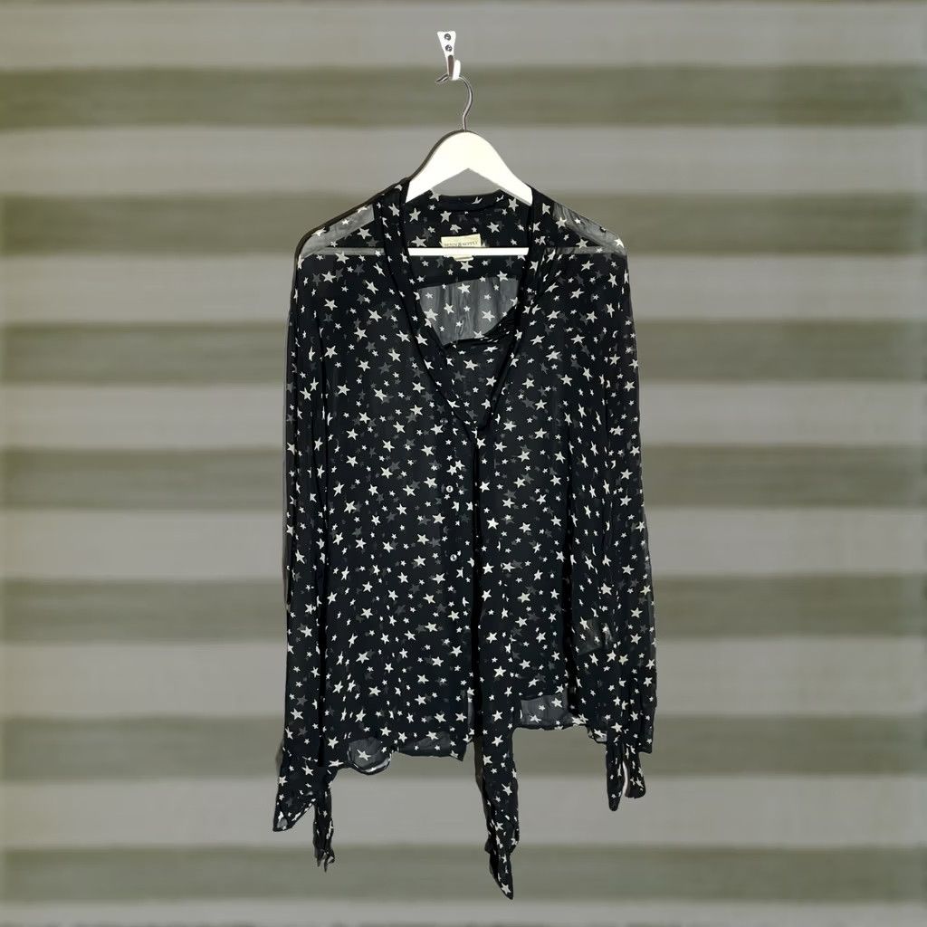Ralph Lauren Ralph Lauren Denim Supply Star Dress Women L Blue Denim Midi Short Sleeve Casual Wedding Party Summer Vintage No Size L / US 10 / IT 46 - 1 Thumbnail